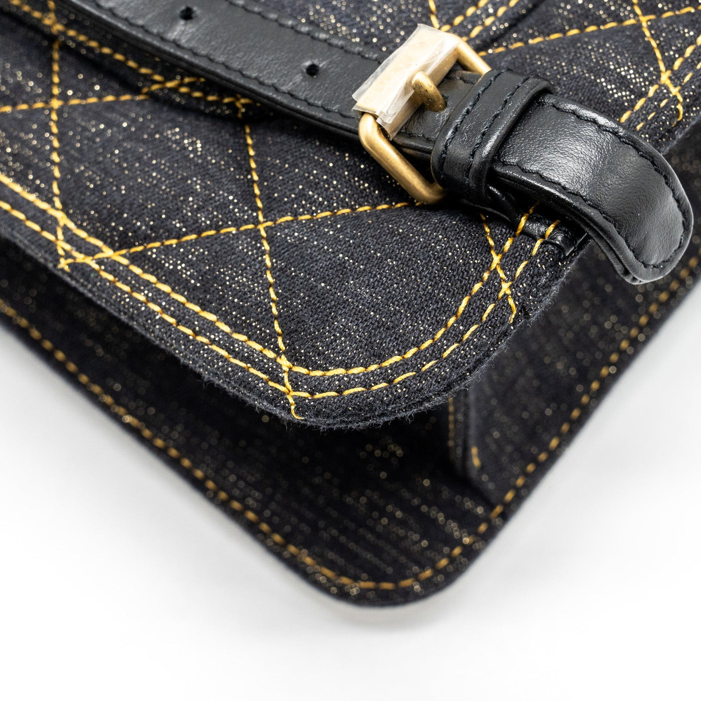 CHANEL 23S FLAP BACKPACK DENIM DARK BLUE WITH BRUSHED GHW (MICROCHIP)