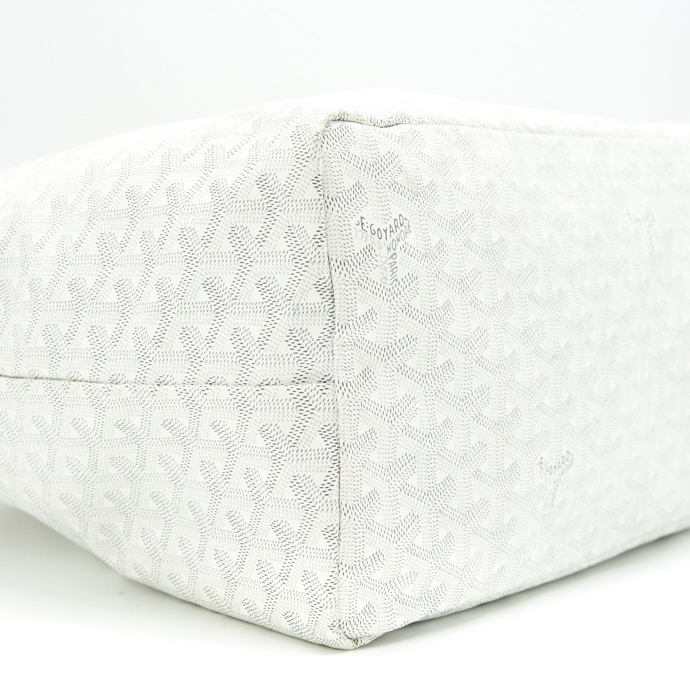 GOYARD SAINT LOUIS TOTE GM WHITE
