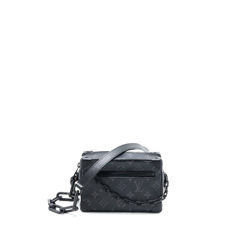 LOUIS VUITTON MINI SOFT TRUNK MONOGRAM ECLIPSE CANVAS BLACK HARDWARE