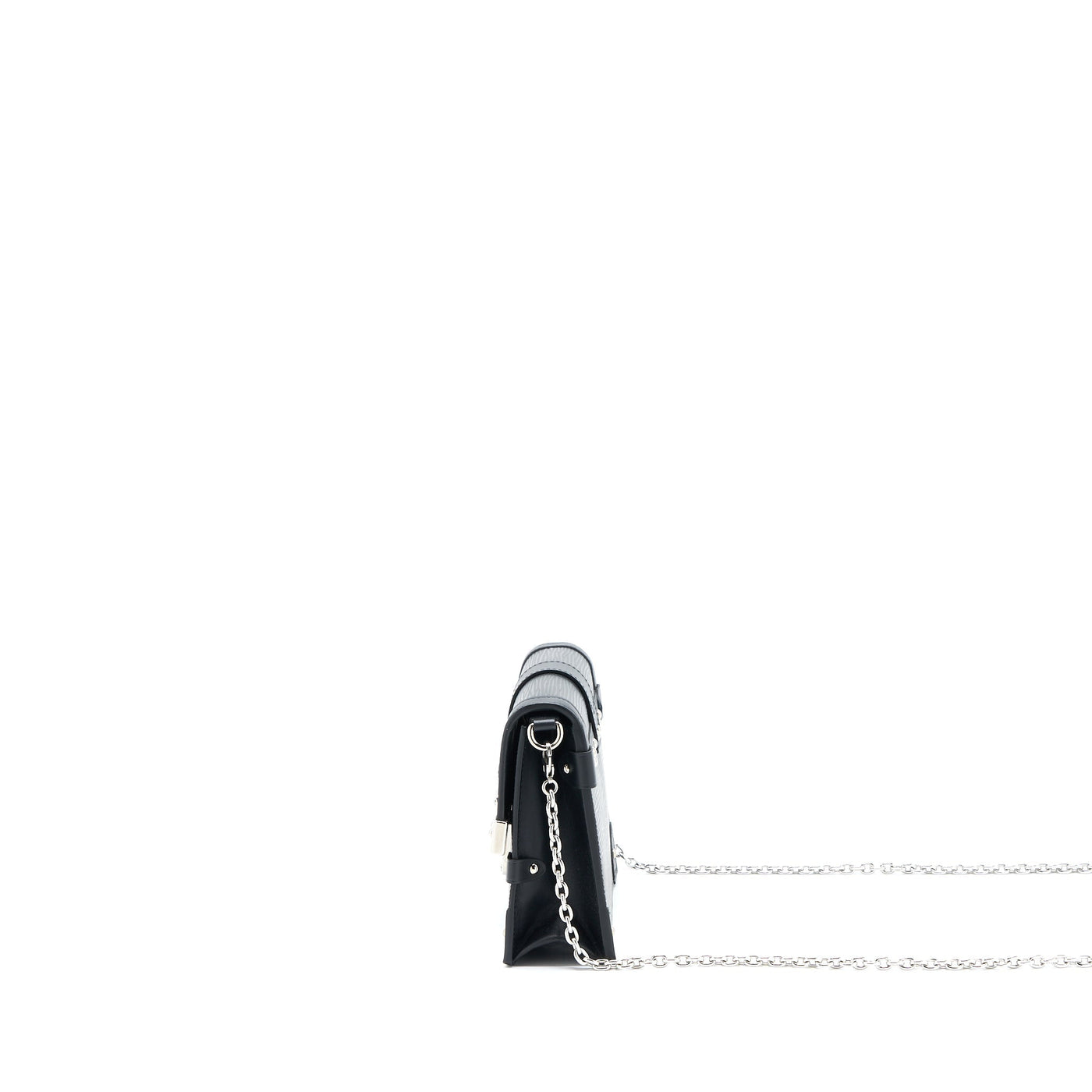 LOUIS VUITTON TRUNK CHAIN WALLET EPI BLACK SHW