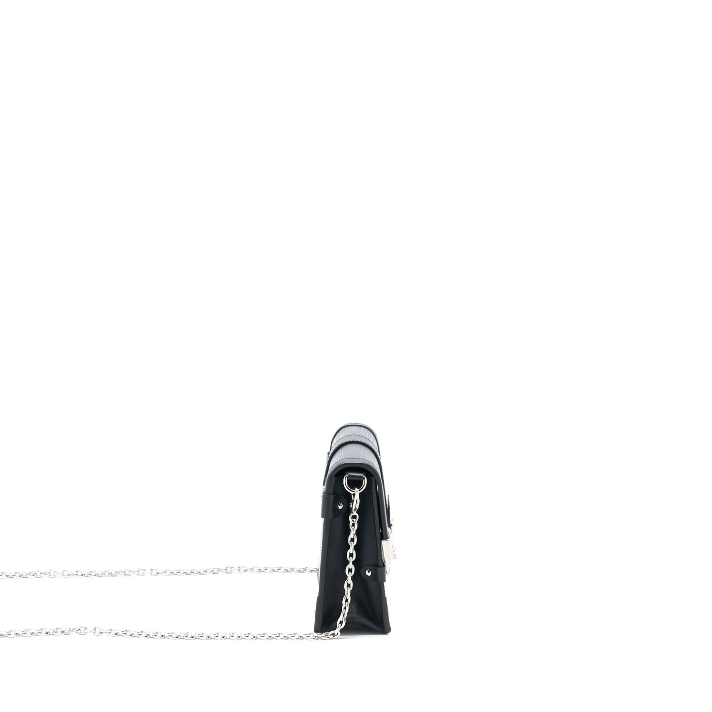 LOUIS VUITTON TRUNK CHAIN WALLET EPI BLACK SHW