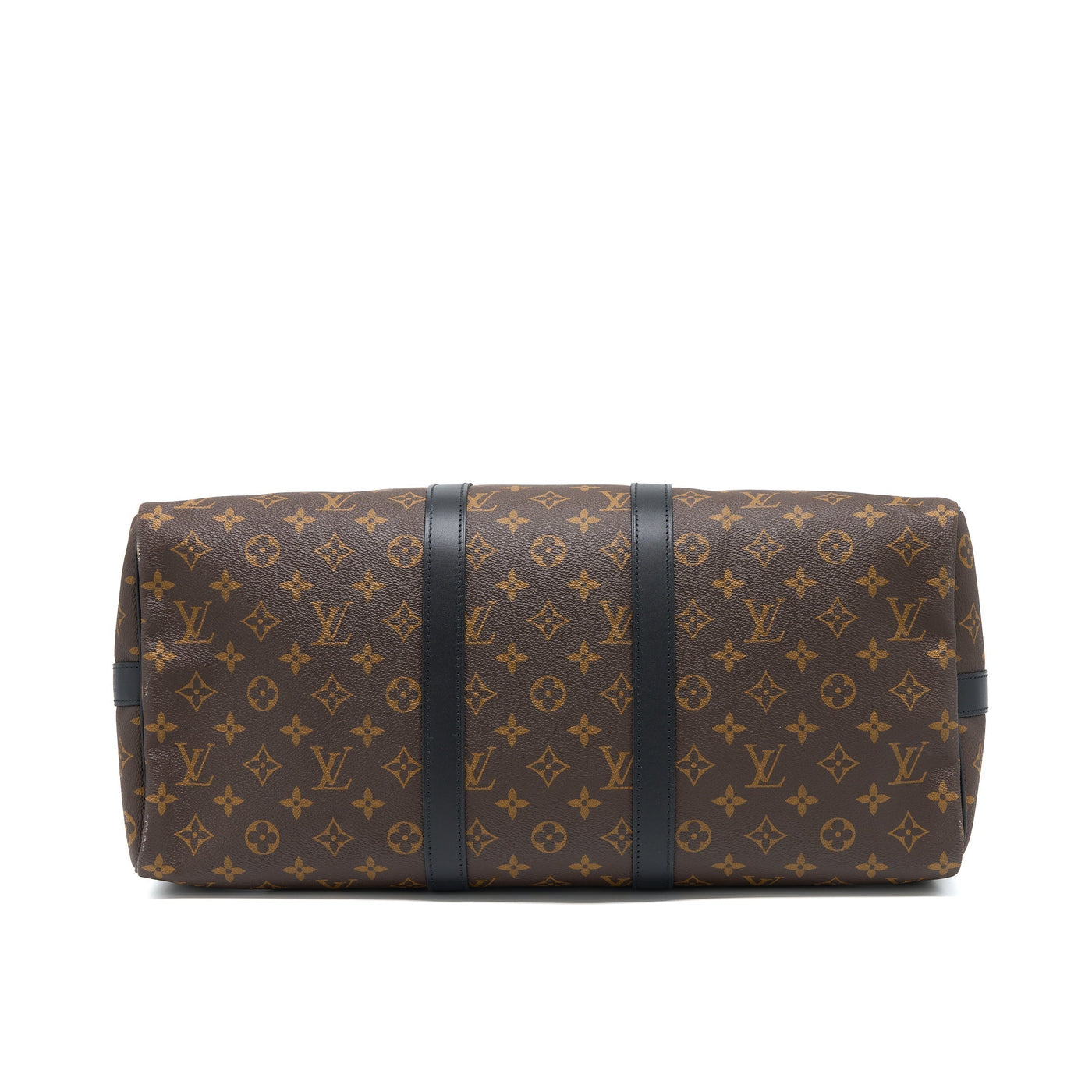 LOUIS VUITTON KEEPALL BANDOULIERE 45 MONOGRAM MACASSAR CANVAS SHW