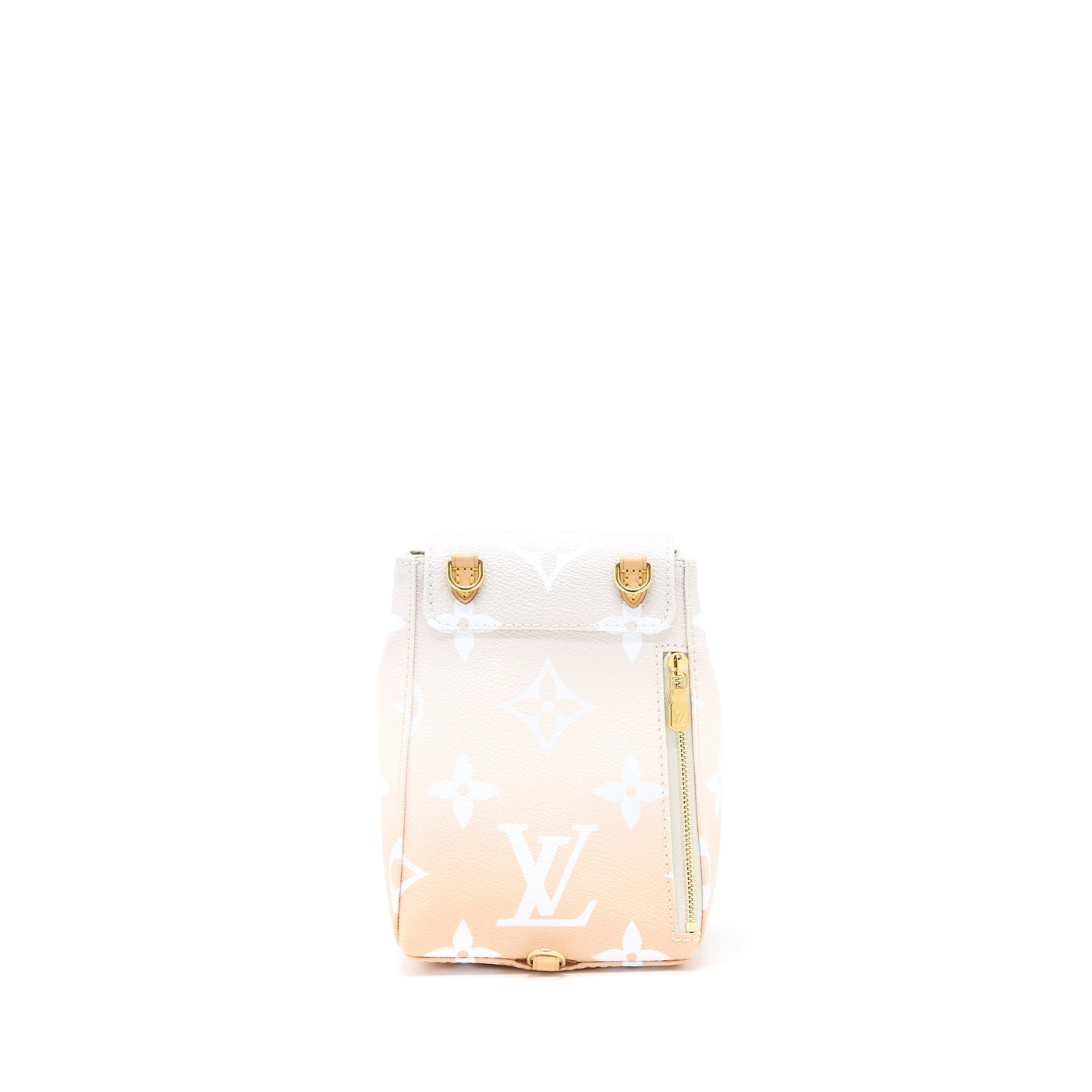 LOUIS VUITTON POOL BRUME MINI BACKPACK MONOGRAM COATED CANVAS GHW