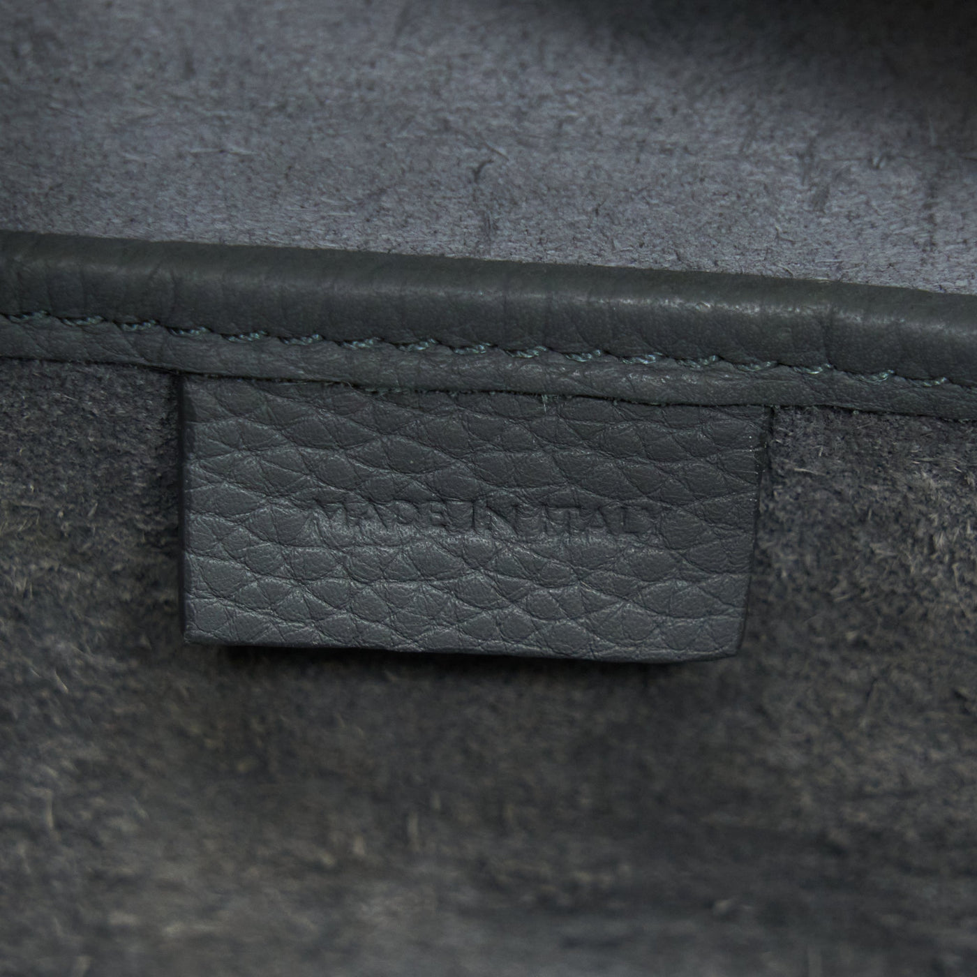 CELINE NANO LUGGAGE BAG GREY GHW