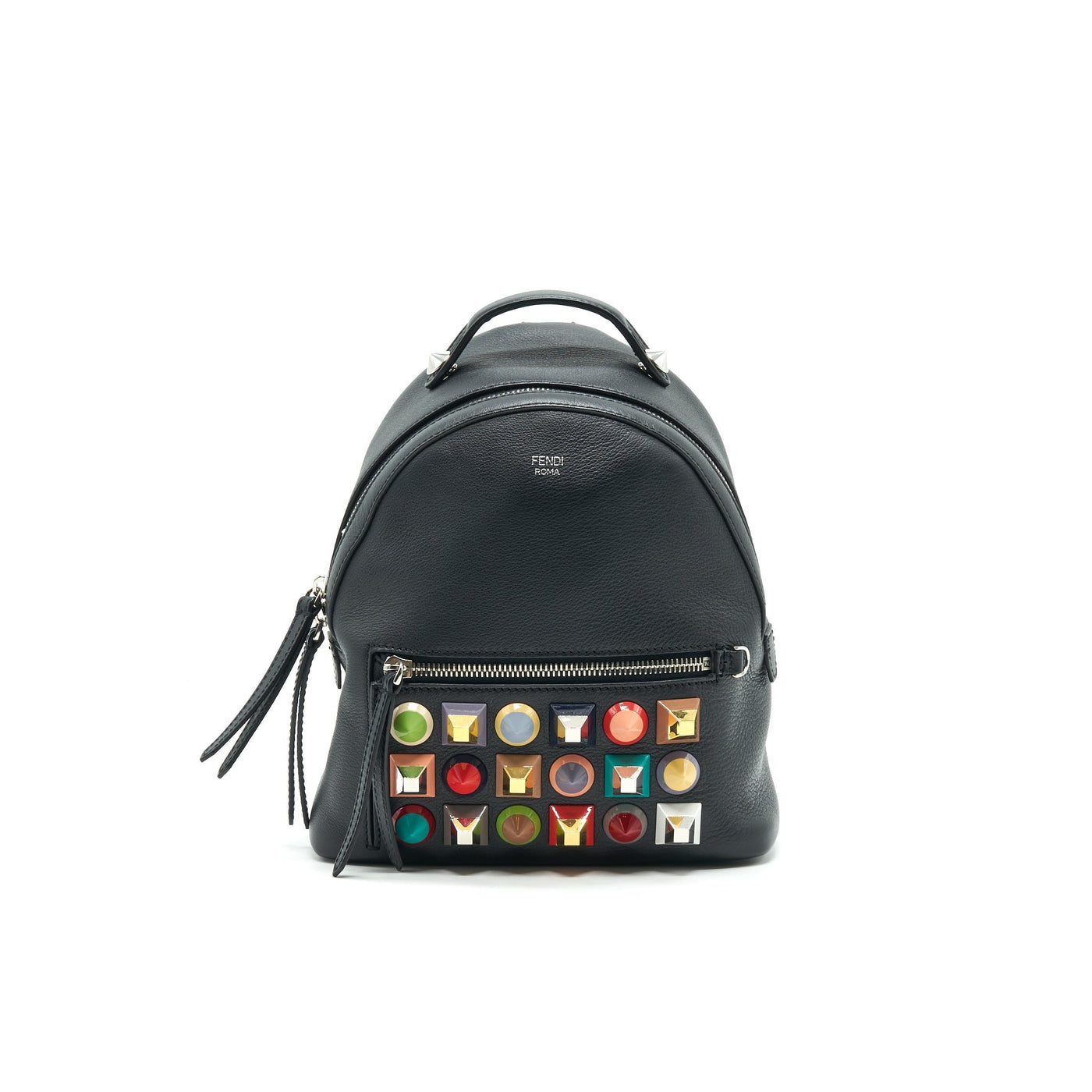 FENDI ZAINO MINI BACKPACK NERO