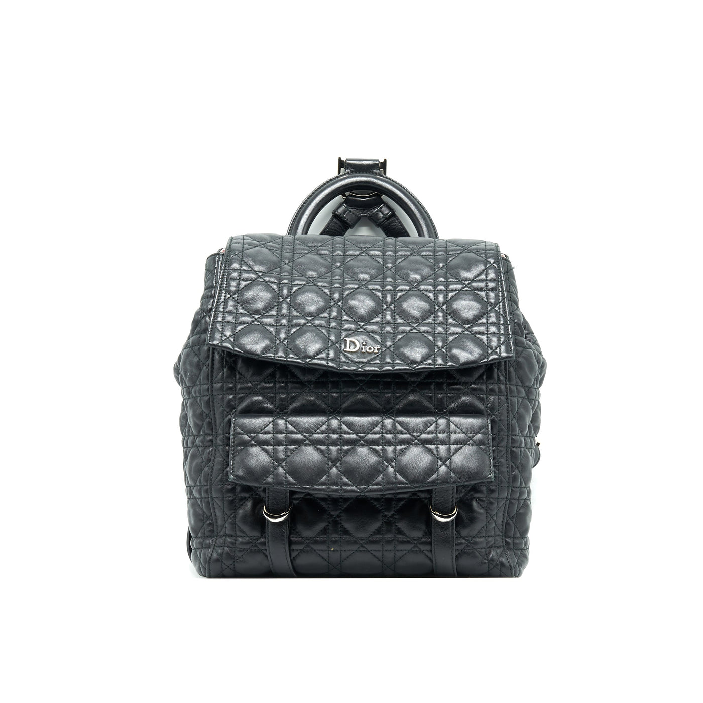 CHRISTIAN DIOR BLACK BACKPACK