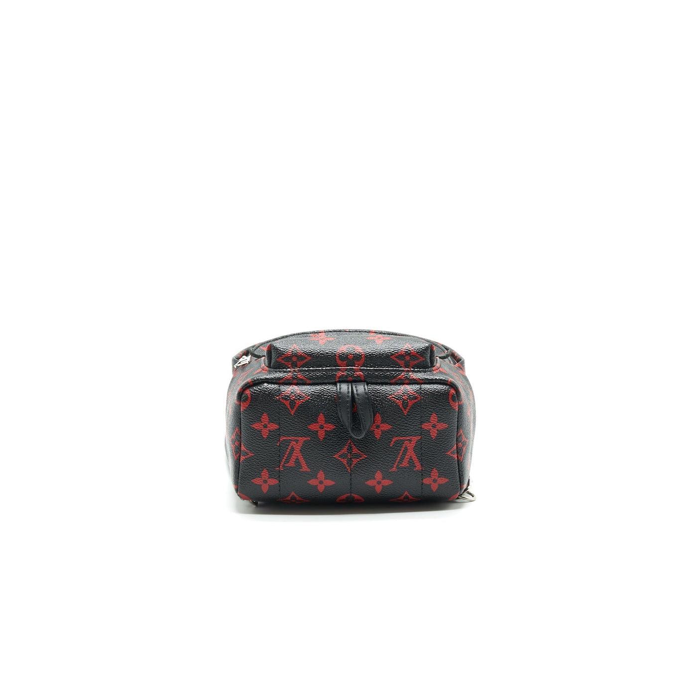 LOUIS VUITTON PALM SPRINGS MINI BACKPACK IN BLACK AND RED