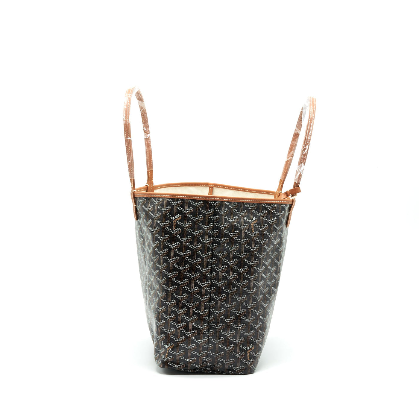 GOYARD SAINT LOUIS TOTE PM BROWN