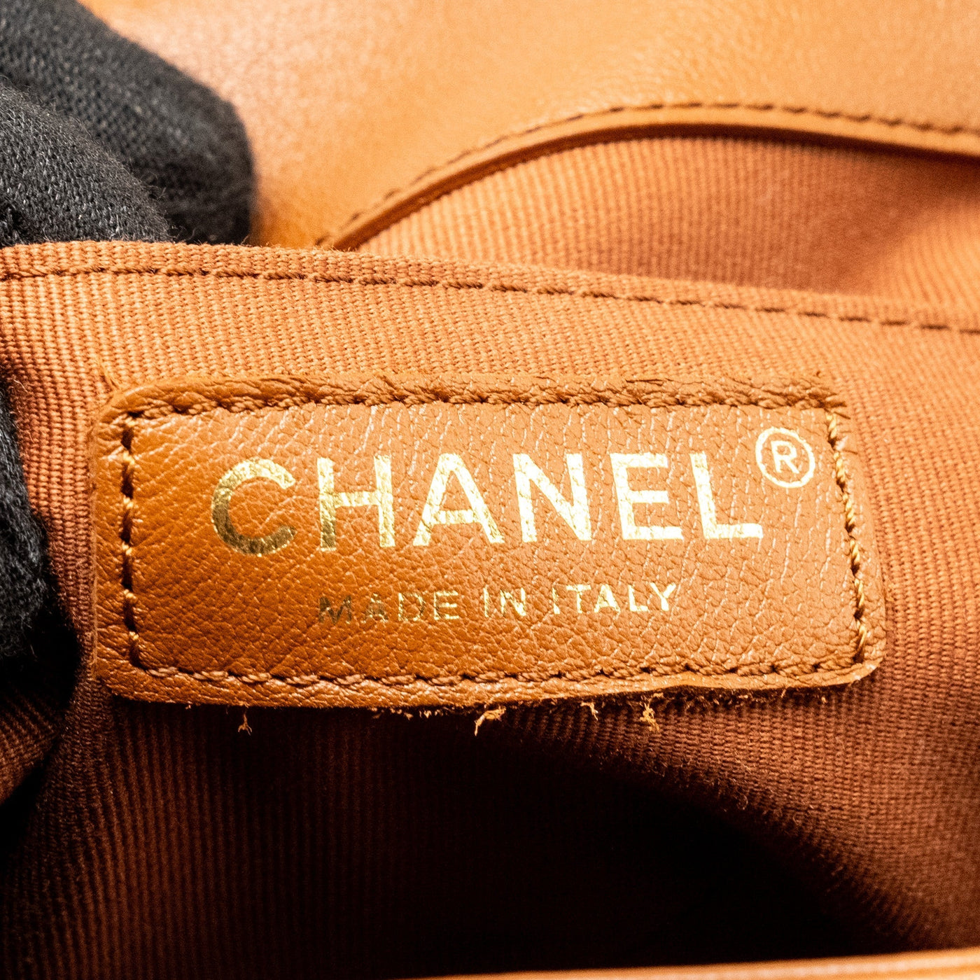 CHANEL 23A TRIPLE PACK BACKPACK CALFSKIN CARAMEL LGHW (MICROCHIP)