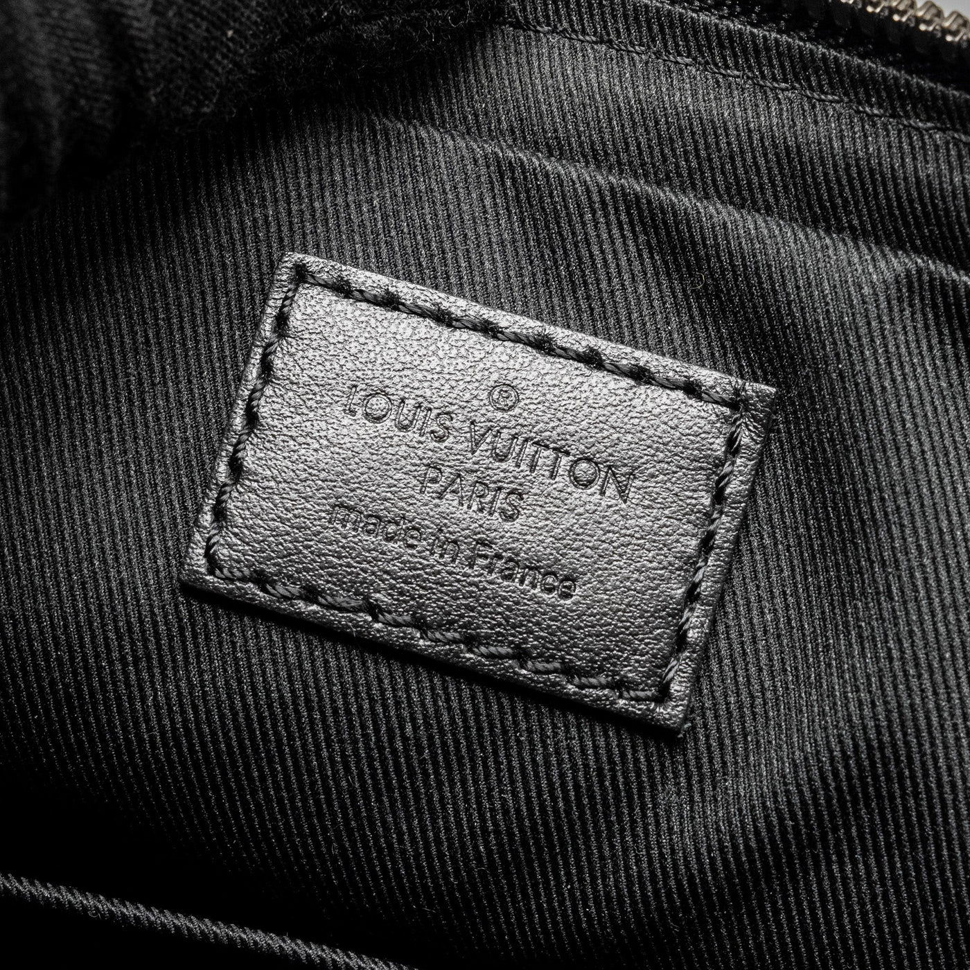 LOUIS VUITTON TRIO MESSANGER MONOGRAM ECLIPSE CANVAS BLACK/GREY WITH BLACK HARDWARE