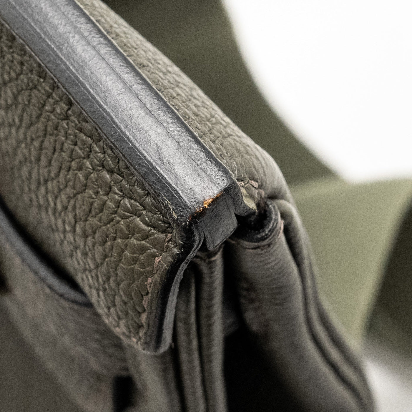 HERMES HAC A DOS PM BACKPACK TOGO VERT DE GRIS SHW