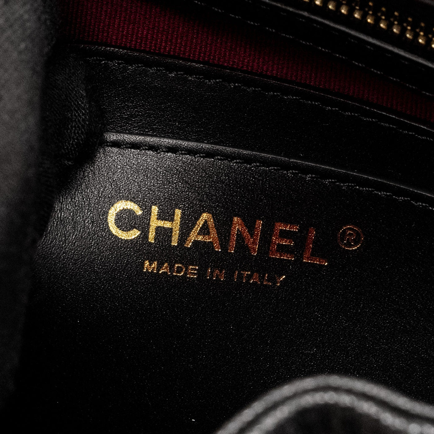 CHANEL 23S QUILTED MINI BACKPACK CAVIAR BLACK LGHW (MICROCHIP)
