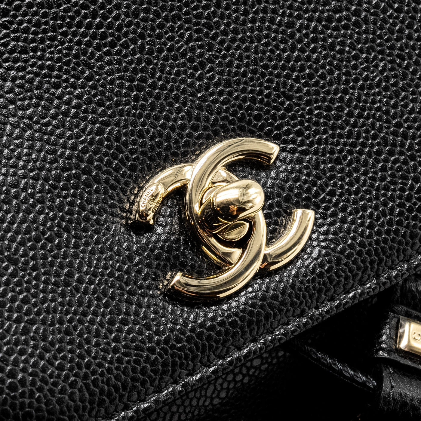 CHANEL AFFINITY BACKPACK CAVIAR BLACK LGHW (MICROCHIP)