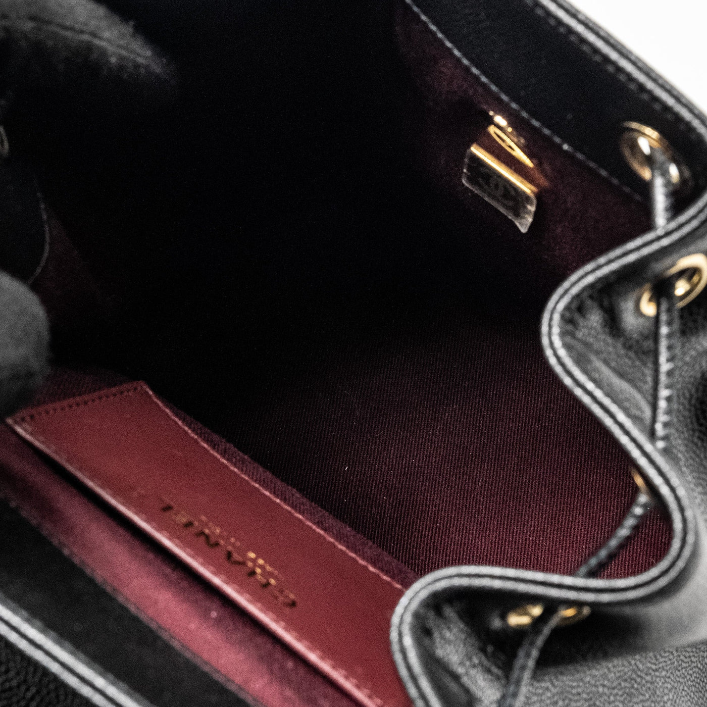 CHANEL AFFINITY BACKPACK CAVIAR BLACK LGHW (MICROCHIP)