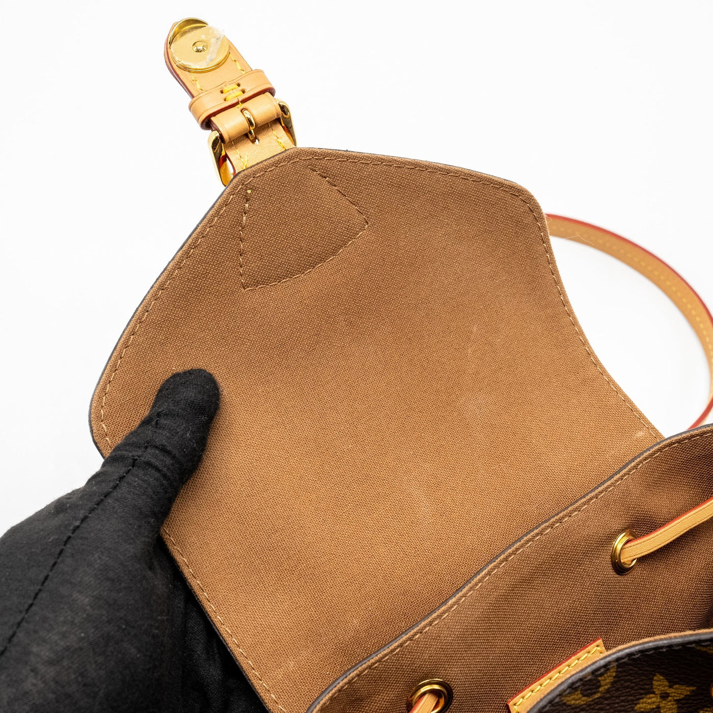 LOUIS VUITTON MONTSOURIS PM BACKPACK MONOGRAM CANVAS GHW