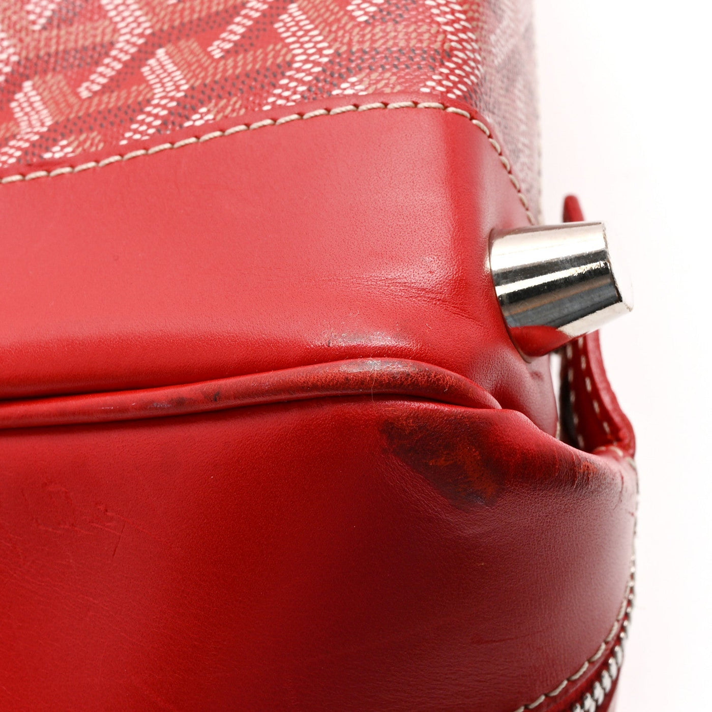 GOYARDINE PORTE-HABITS GARMENT BAG RED