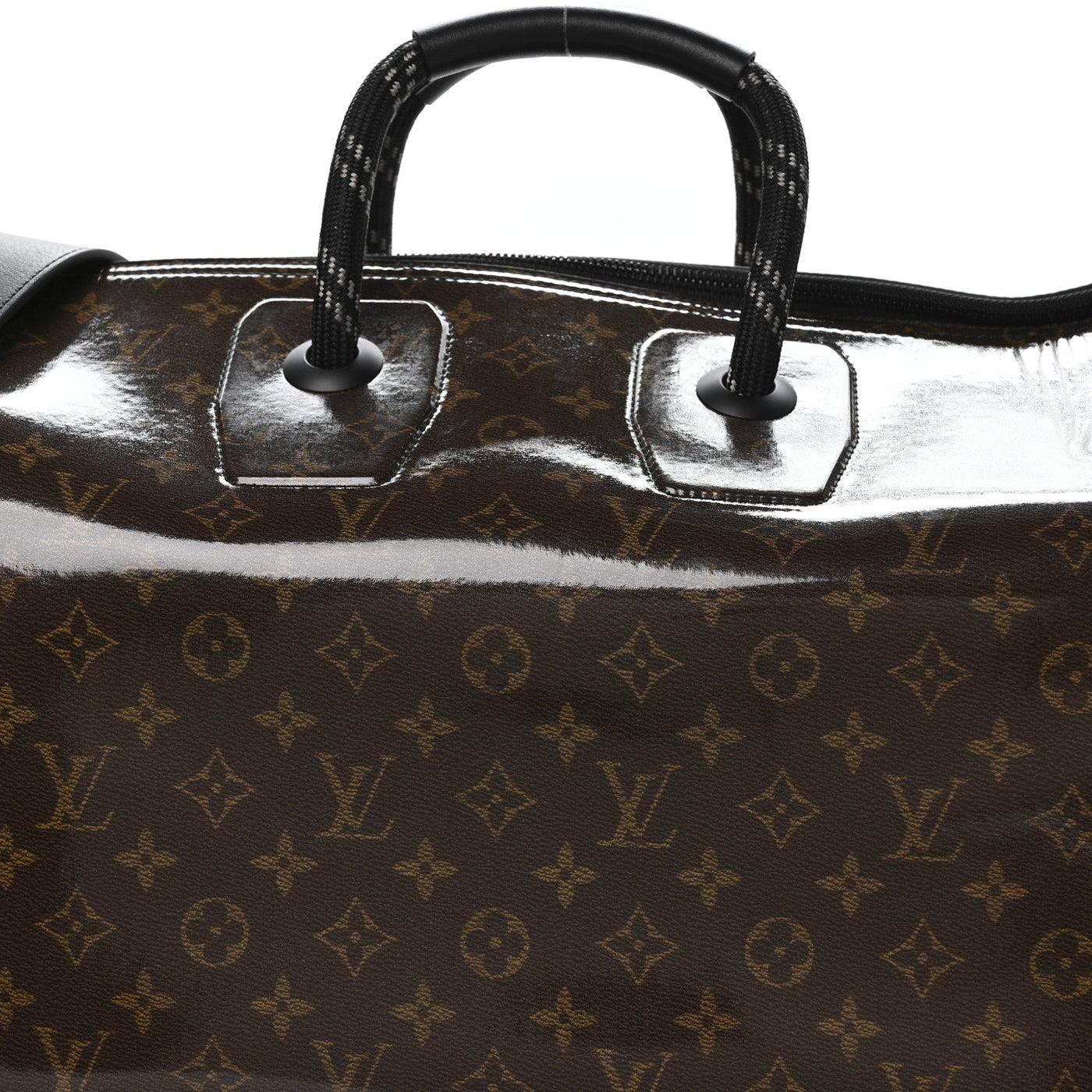 LOUIS VUITTON MONOGRAM GLAZE KEEPALL BANDOULIERE 50