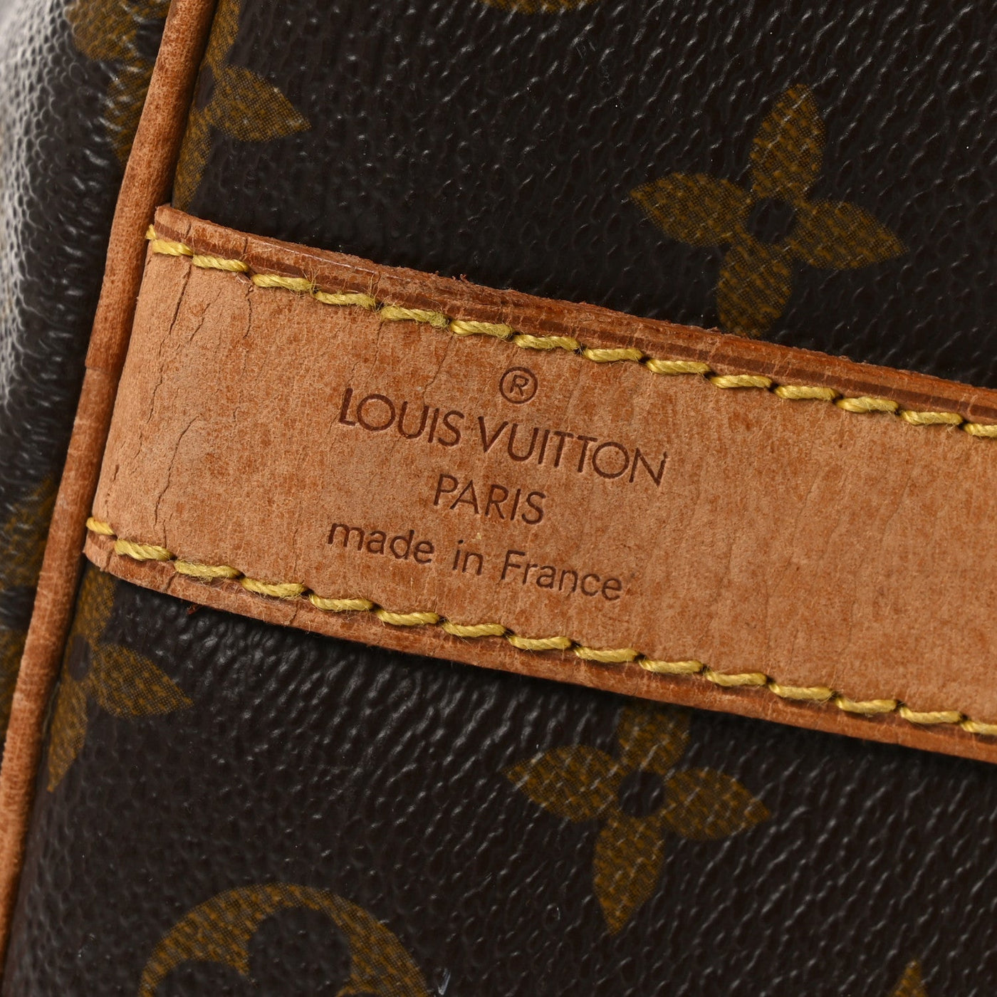 LOUIS VUITTON MONOGRAM KEEPALL BANDOULIERE 50