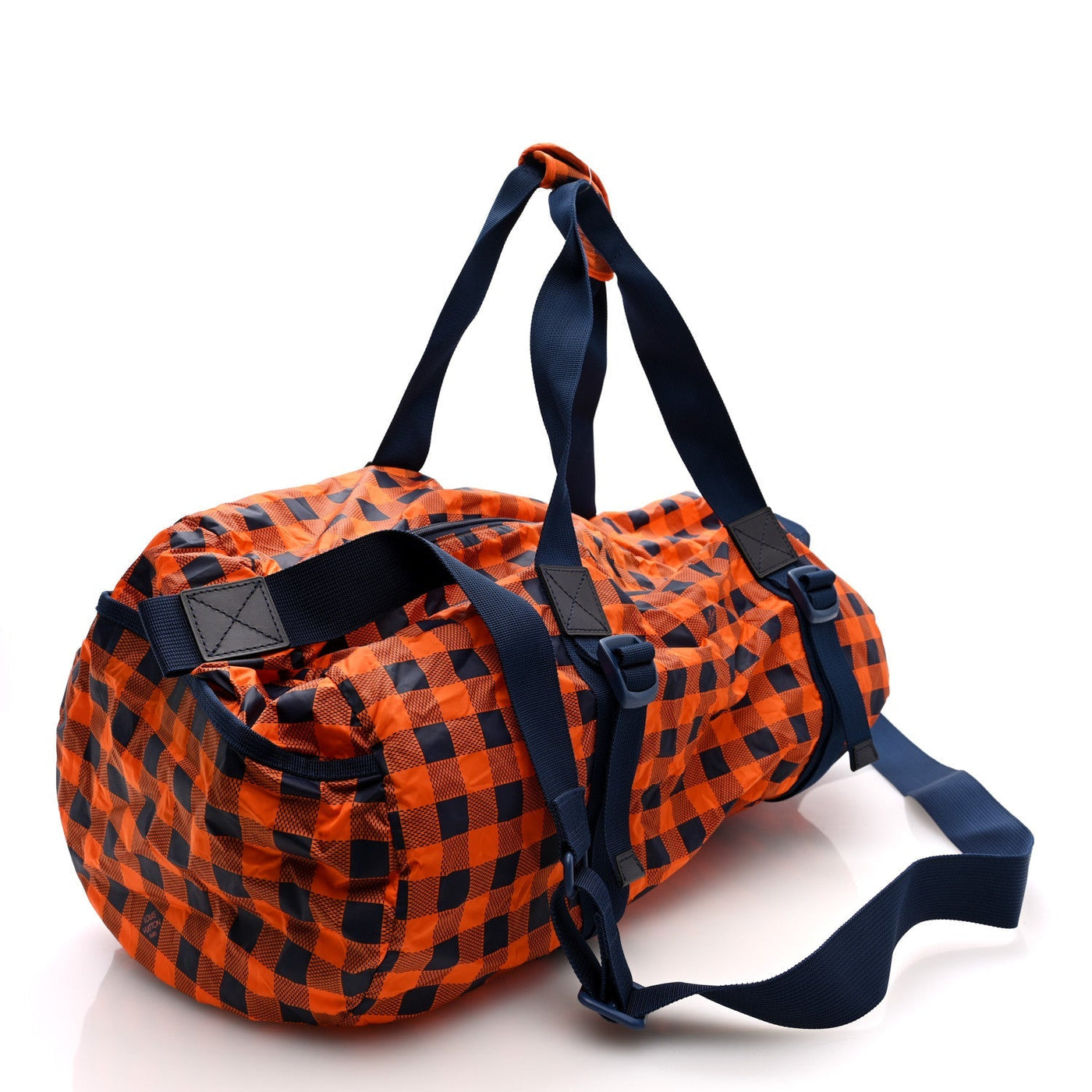 LOUIS VUITTON NYLON DAMIER MASAI ADVENTURE PRACTICAL ORANGE