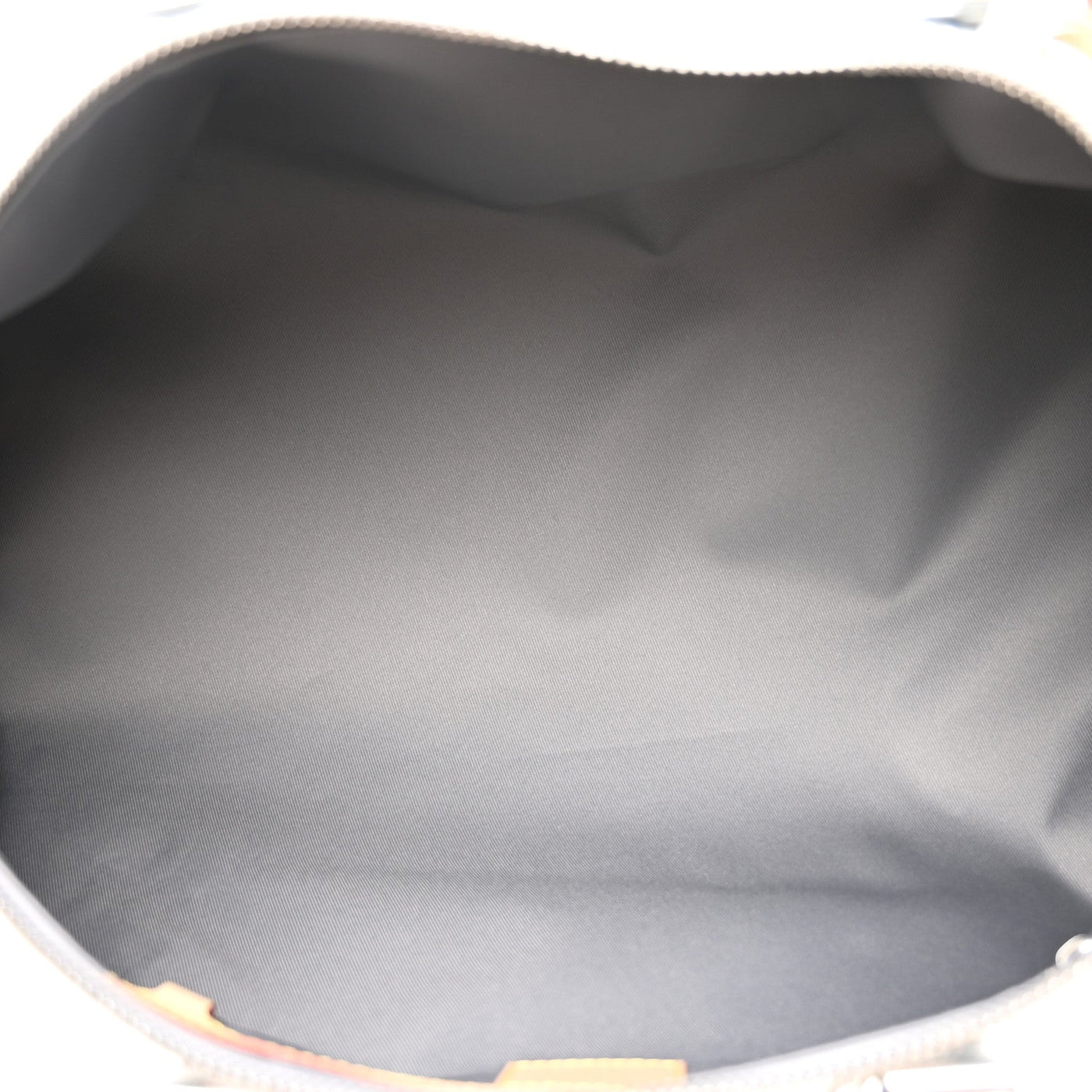LOUIS VUITTON MONOGRAM MIRROR KEEPALL BANDOULIERE 50 SILVER