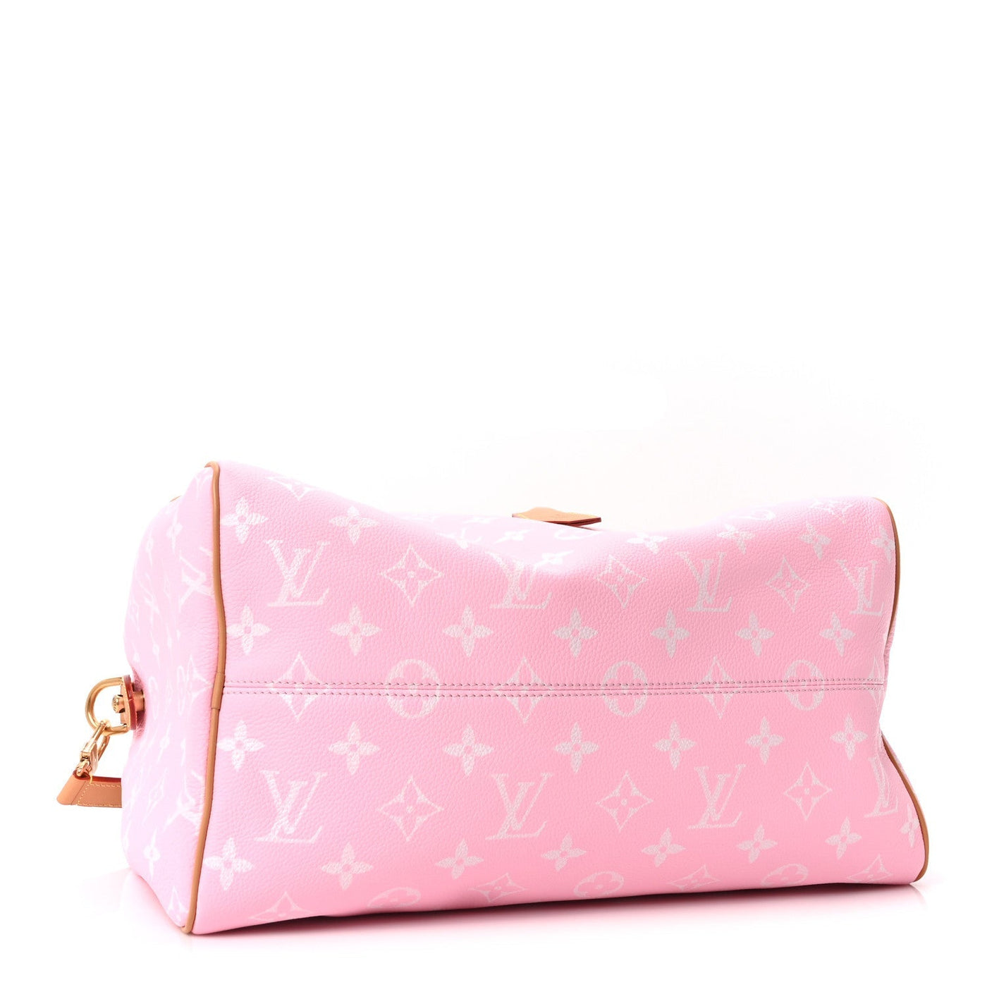 LOUIS VUITTON CALFSKIN MONOGRAM SPEEDY P9 BANDOULIERE 40 CANDY