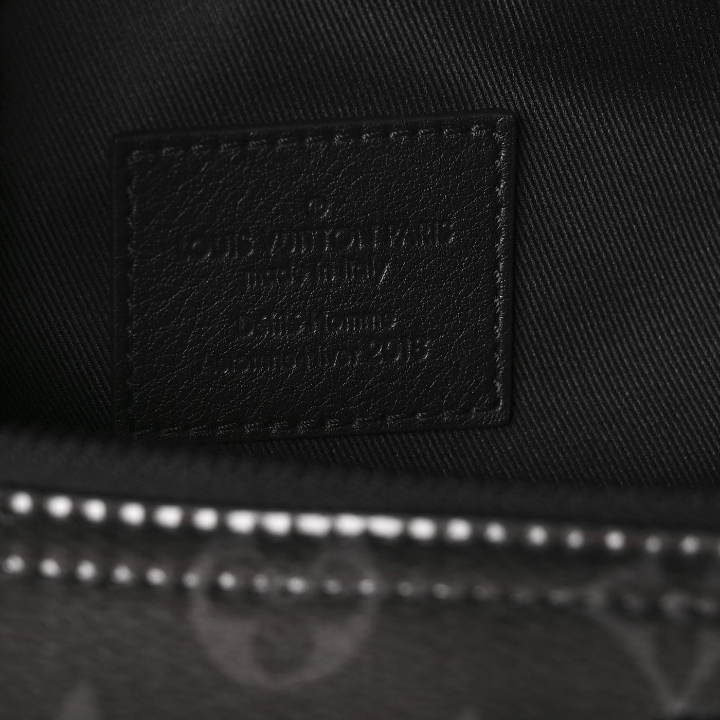 LOUIS VUITTON MONOGRAM ECLIPSE GLAZE KEEPALL BANDOULIERE 50