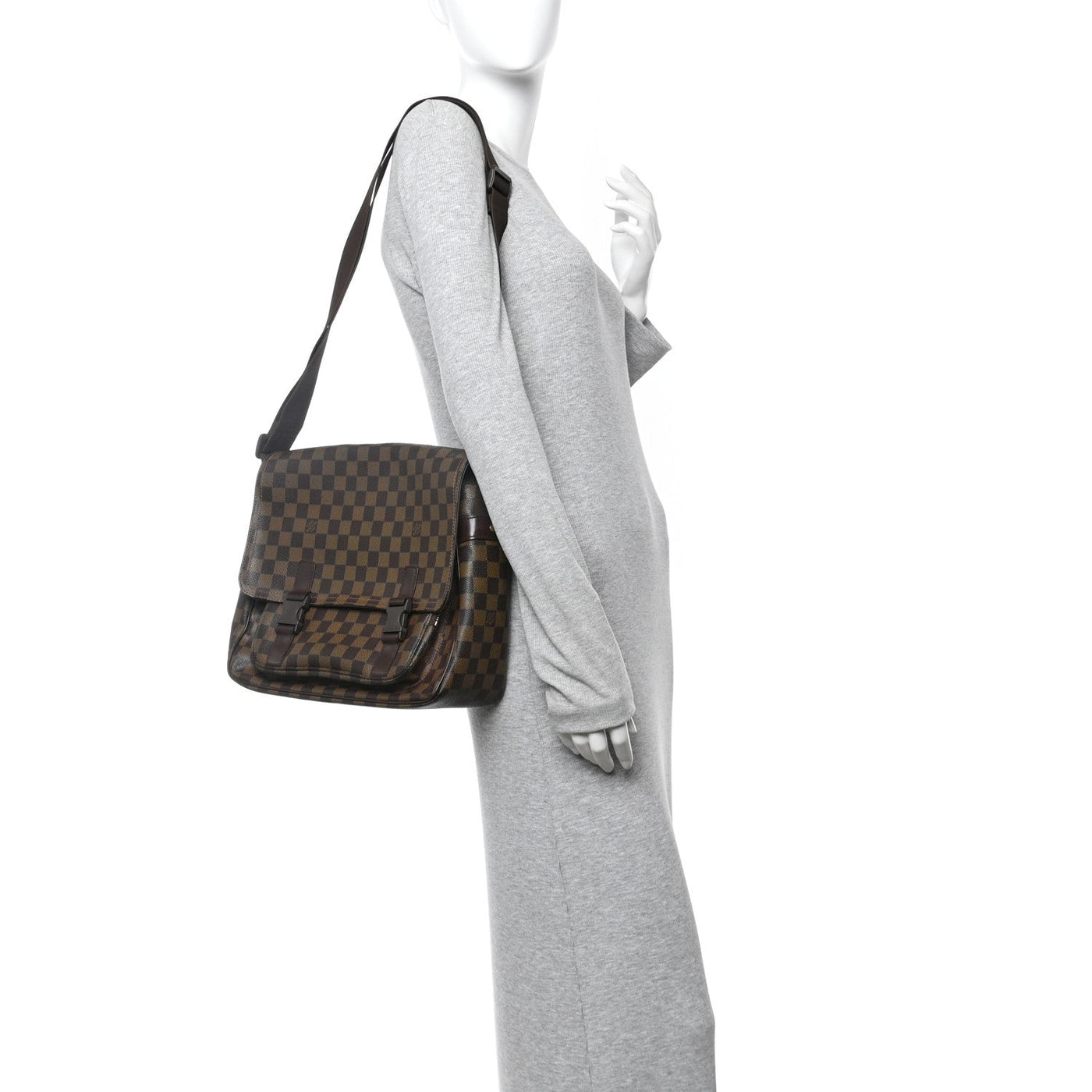 LOUIS VUITTON DAMIER EBENE MELVILLE MESSENGER BAG