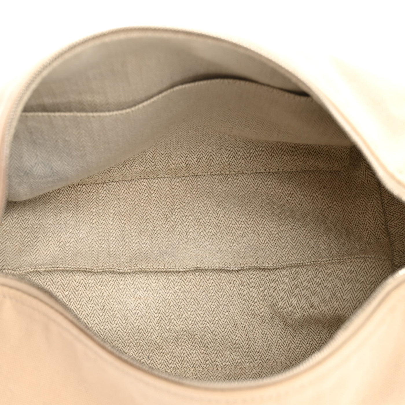 CANVAS LARGE BRIDE-A-BRAC POUCH NATURAL