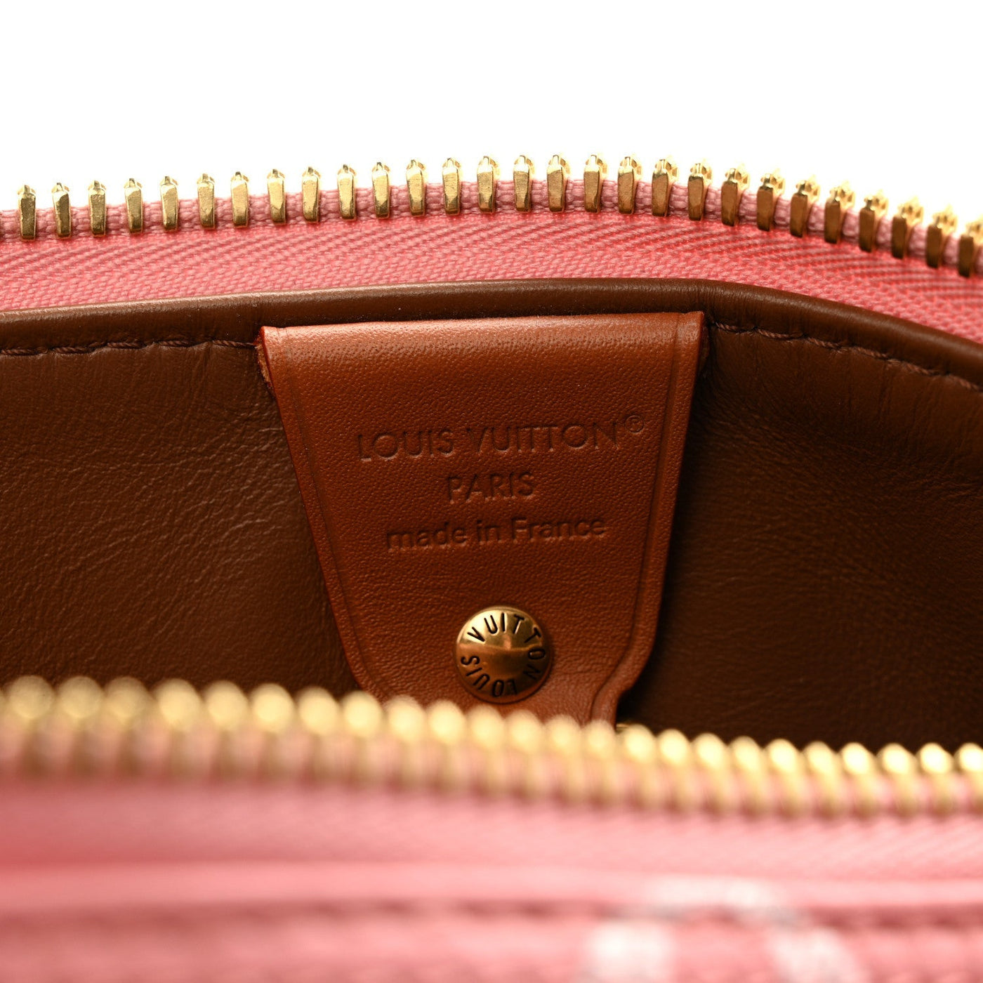 LOUIS VUITTON CALFSKIN MONOGRAM SPEEDY P9 BANDOULIERE 40 PINK SAKURA
