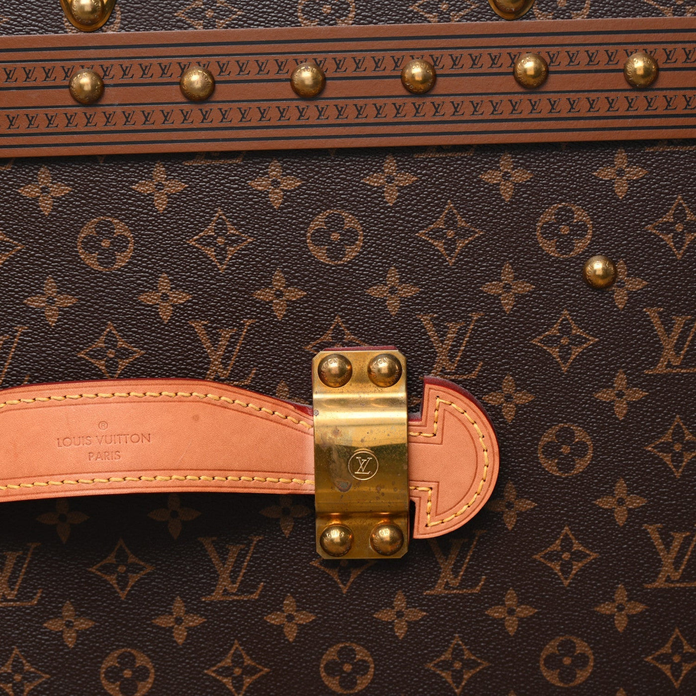 LOUIS VUITTON MONOGRAM MALLE COURRIER LOZINE TRUNK 110