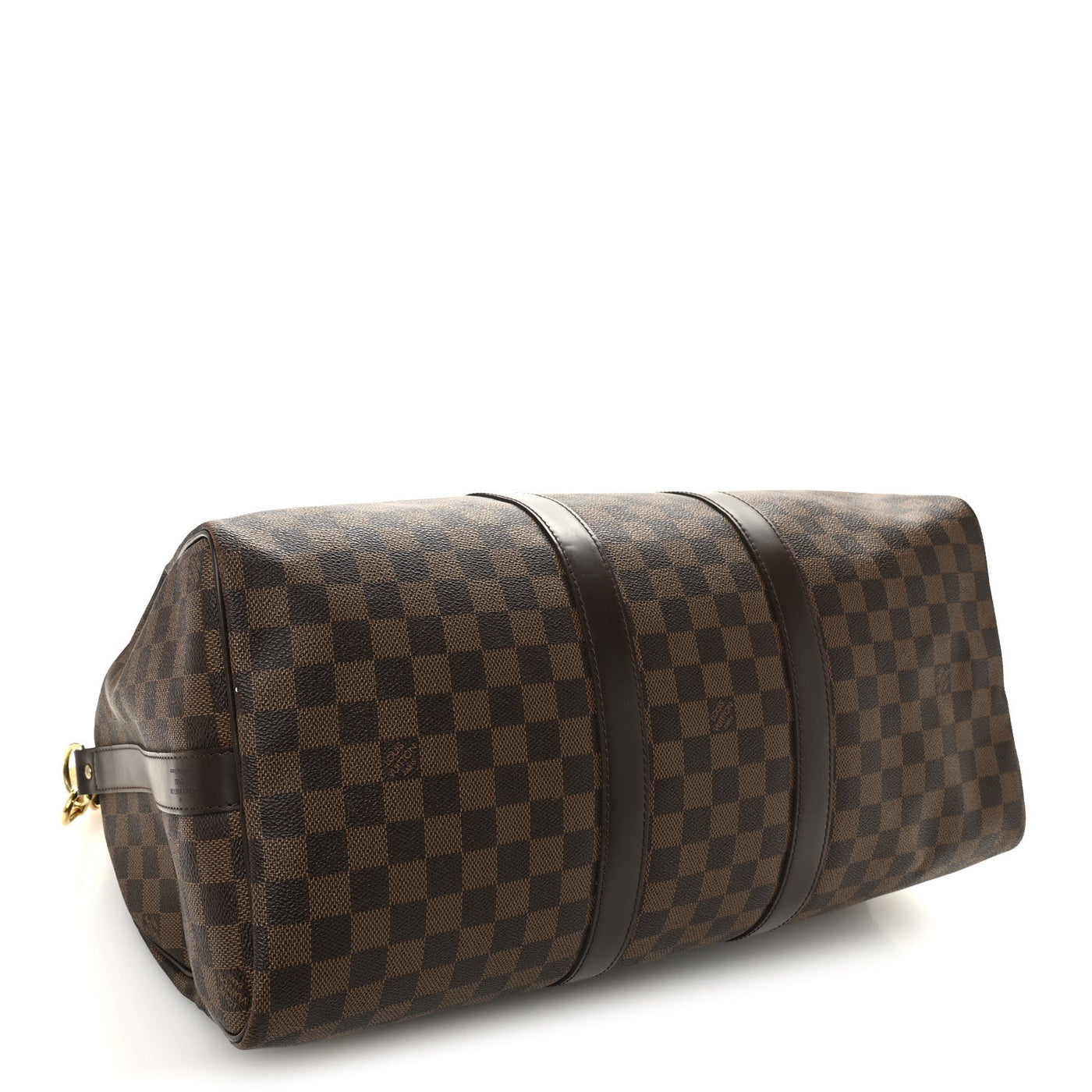 LOUIS VUITTON DAMIER EBENE KEEPALL BANDOULIERE 45