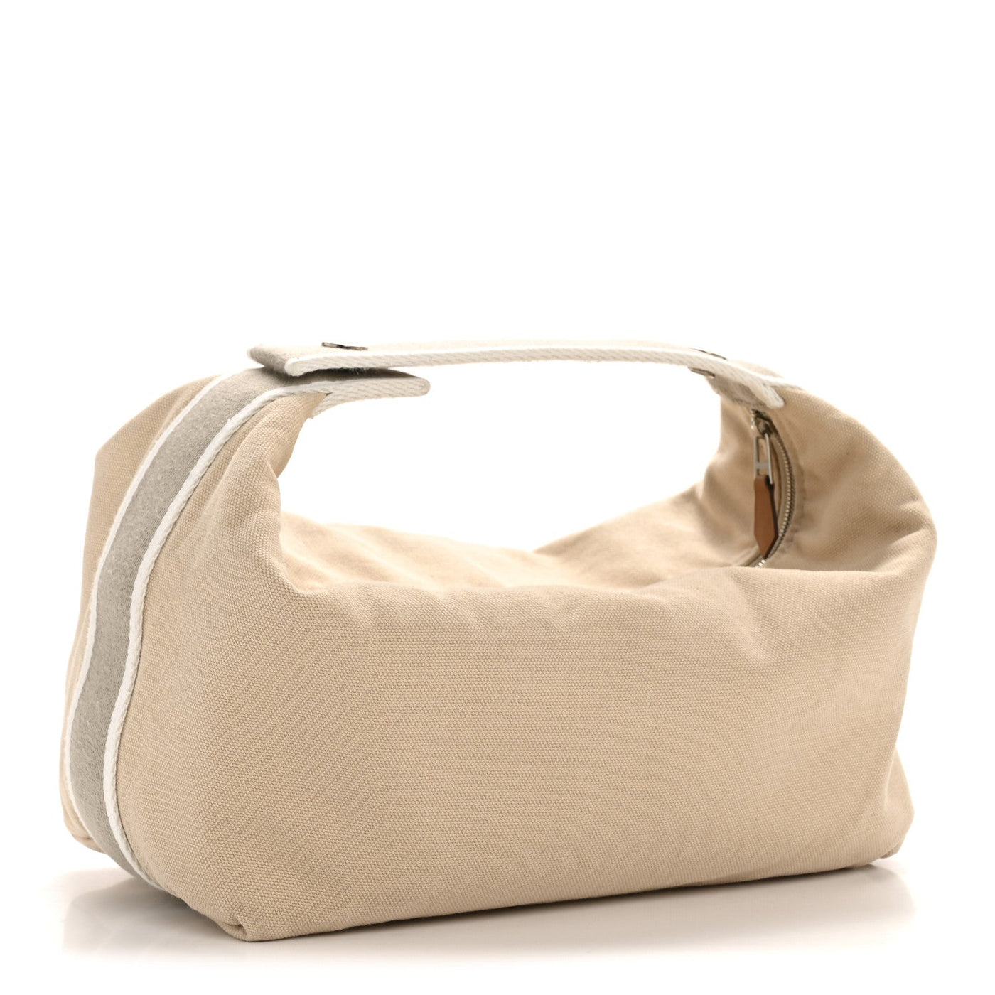 CANVAS LARGE BRIDE-A-BRAC POUCH NATURAL