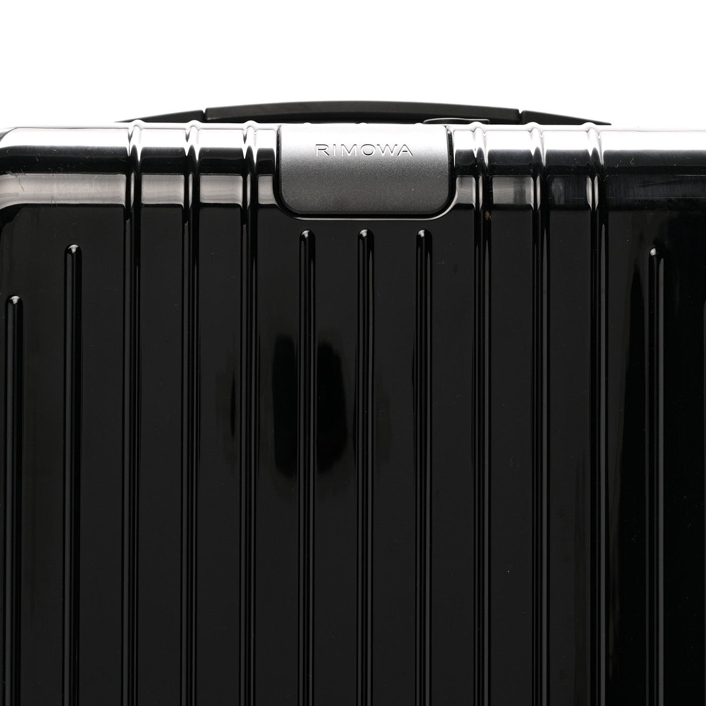 RIMOWA GLOSS POLYCARBONATE ESSENTIAL LITE CABIN BLACK