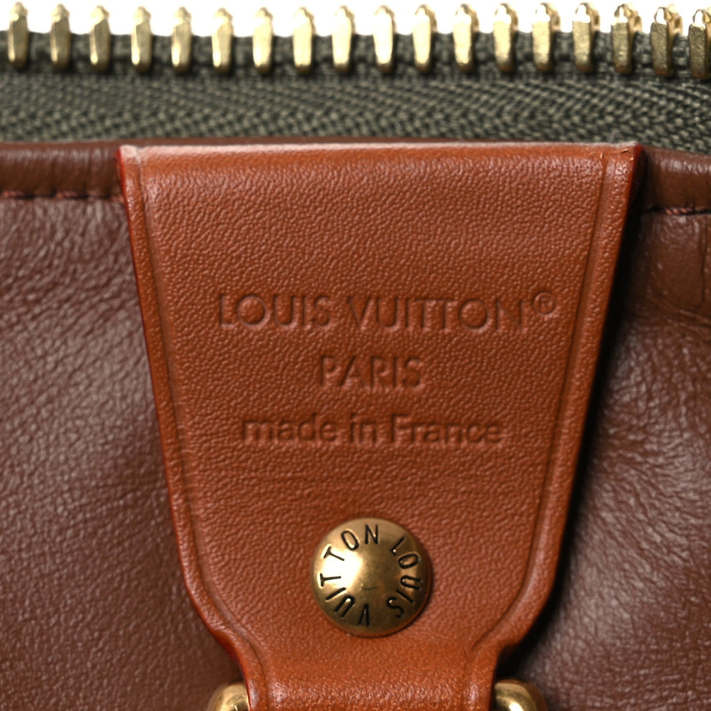 LOUIS VUITTON CALFSKIN MONOGRAM SPEEDY P9 BANDOULIERE 40 GREEN SANCHA
