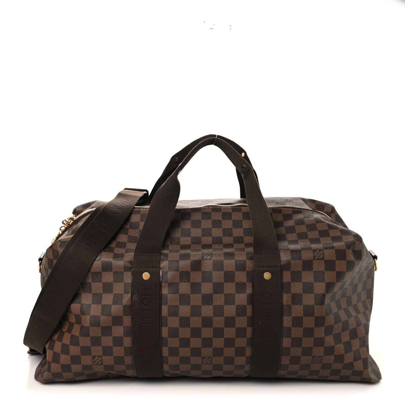 LOUIS VUITTON DAMIER EBENE WEEKENDER BEAUBOURG GM