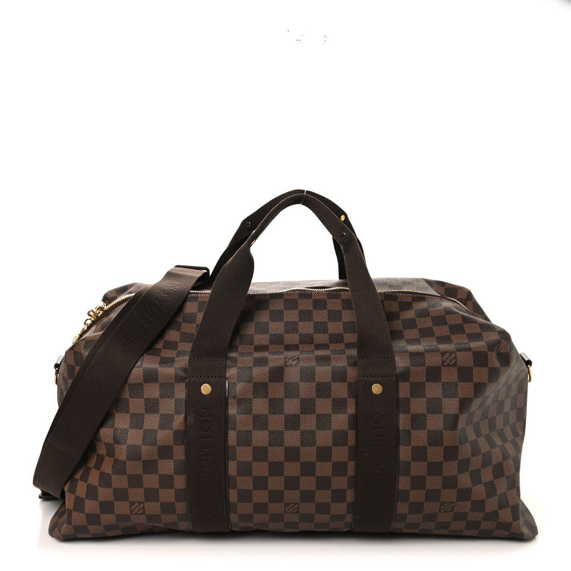 LOUIS VUITTON DAMIER EBENE WEEKENDER BEAUBOURG GM