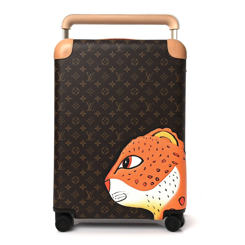 LV X SUN YITIAN MONOGRAM LEOPARD HORIZON 55