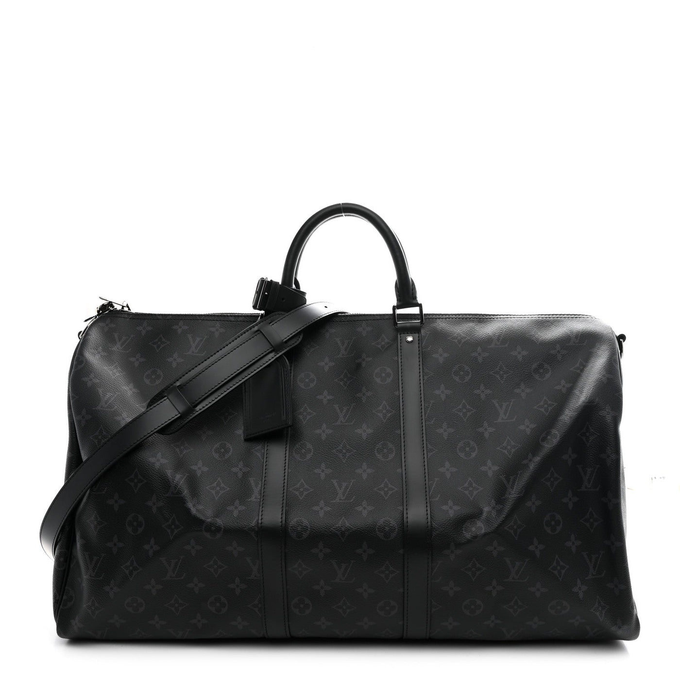 LOUIS VUITTON MONOGRAM ECLIPSE KEEPALL BANDOULIERE 55