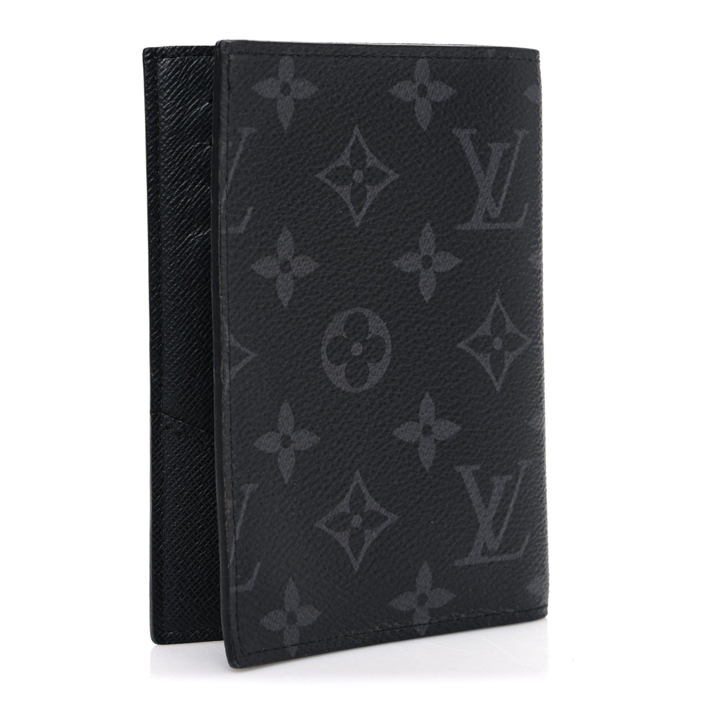 LOUIS VUITTON MONOGRAM ECLIPSE PASSPORT COVER