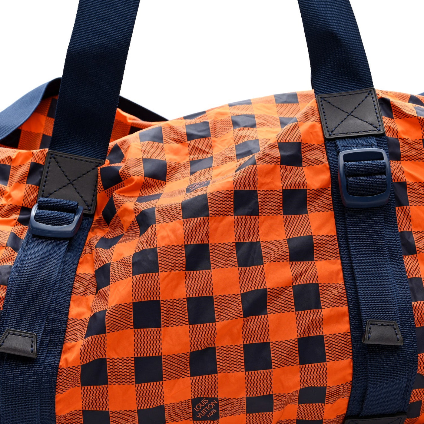 LOUIS VUITTON NYLON DAMIER MASAI ADVENTURE PRACTICAL ORANGE
