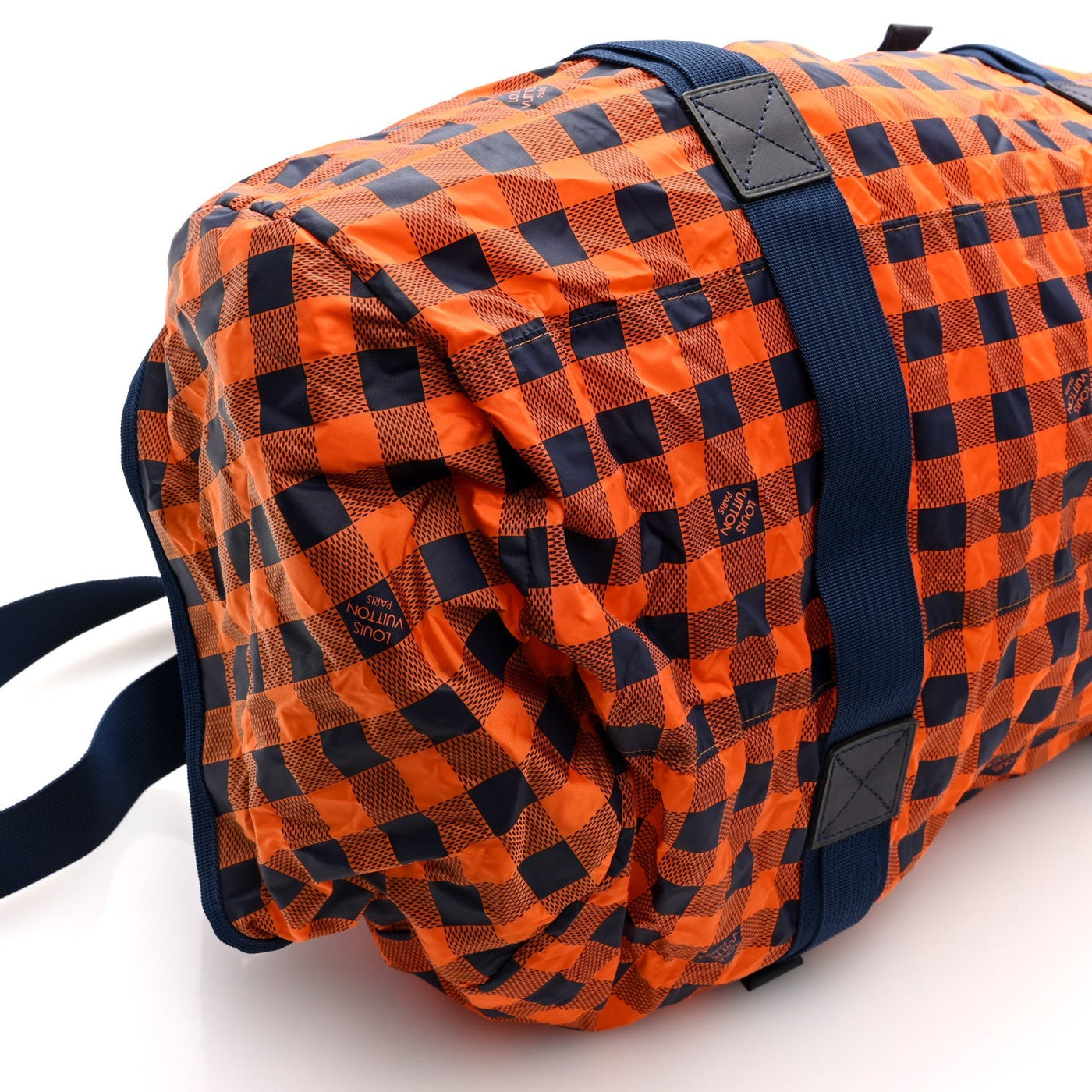 LOUIS VUITTON NYLON DAMIER MASAI ADVENTURE PRACTICAL ORANGE