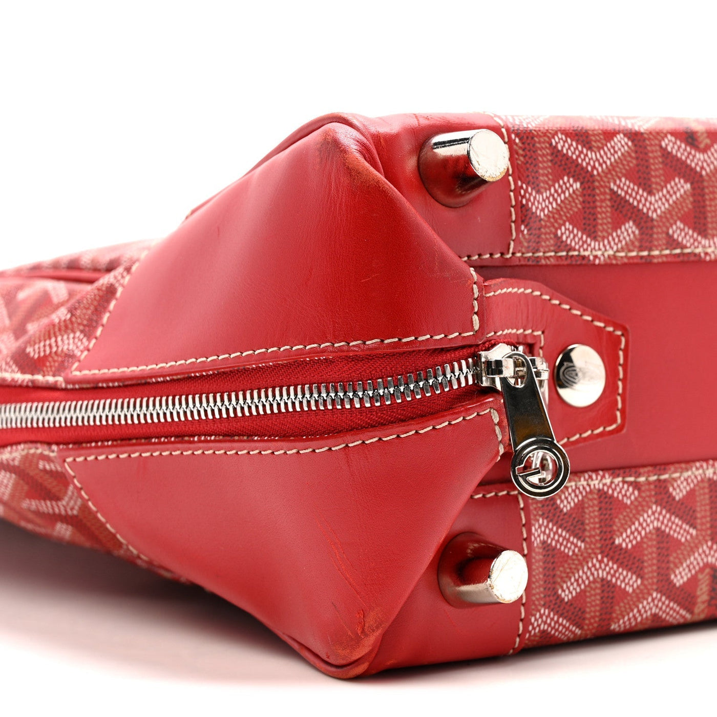 GOYARDINE PORTE-HABITS GARMENT BAG RED