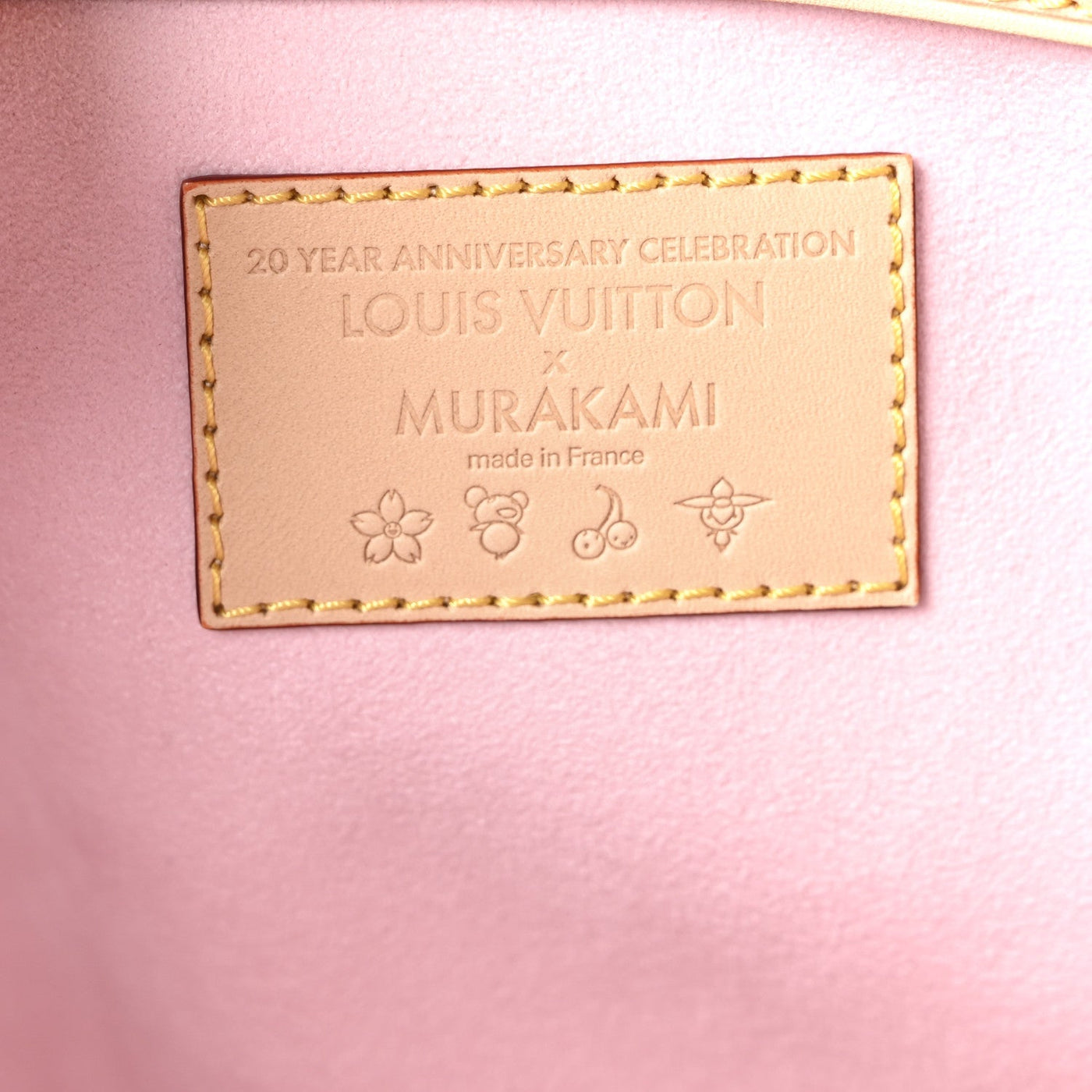 LV X TM MONOGRAM CHERRY BLOSSOM KEEPALL BANDOULIERE 45 SAKURA BROWN