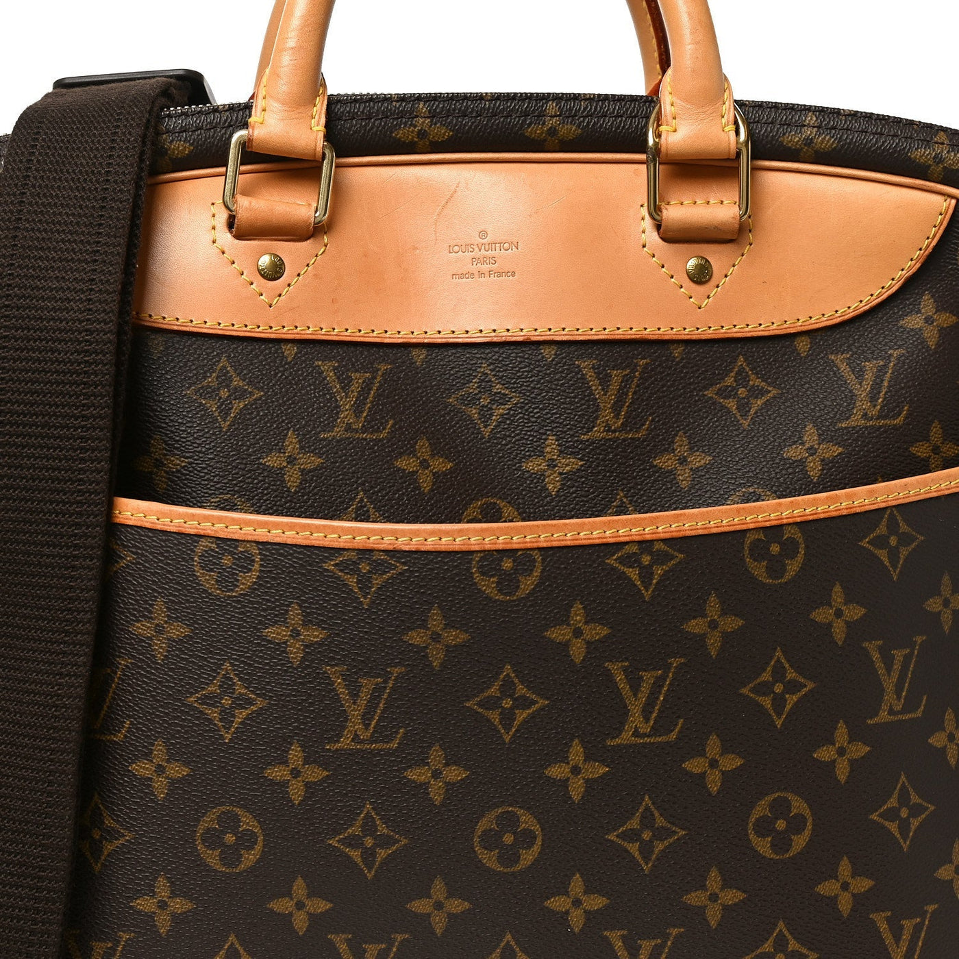LOUIS VUITTON MONOGRAM ALIZE 24 HEURES LUGGAGE