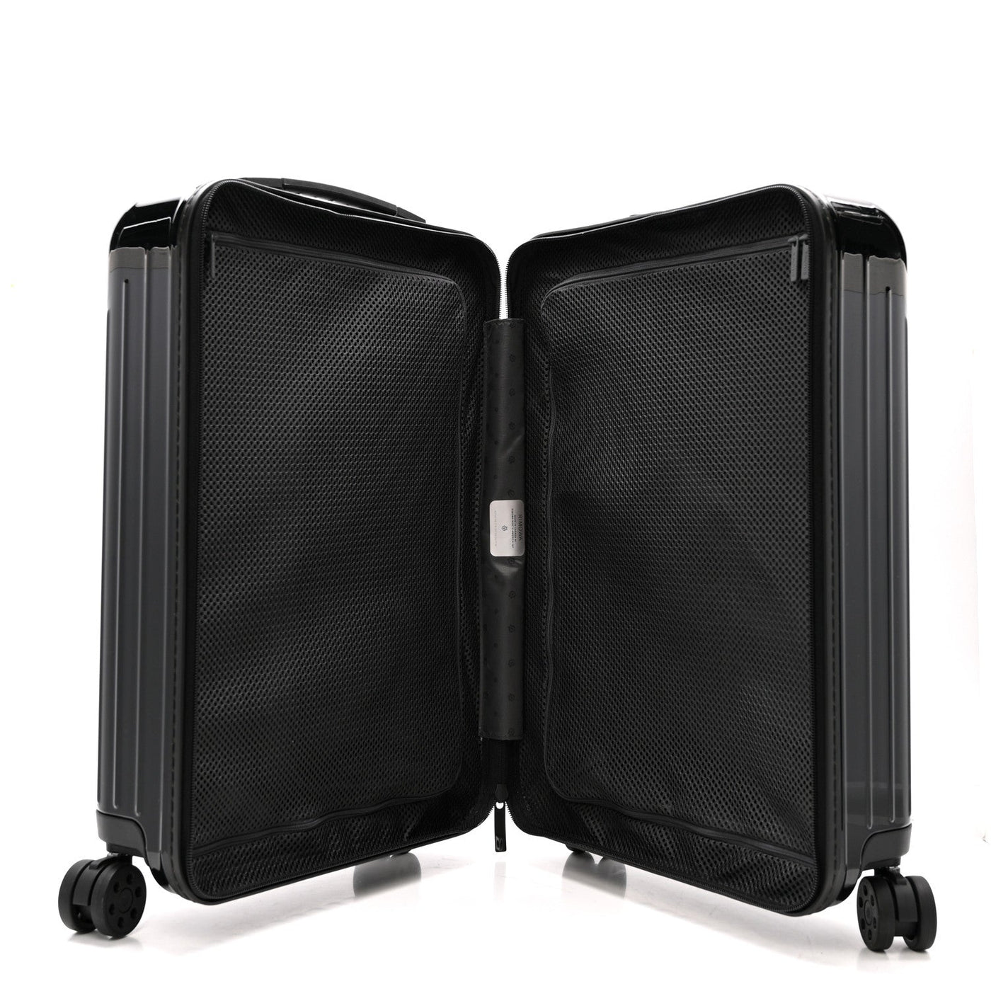 RIMOWA GLOSS POLYCARBONATE ESSENTIAL LITE CABIN BLACK