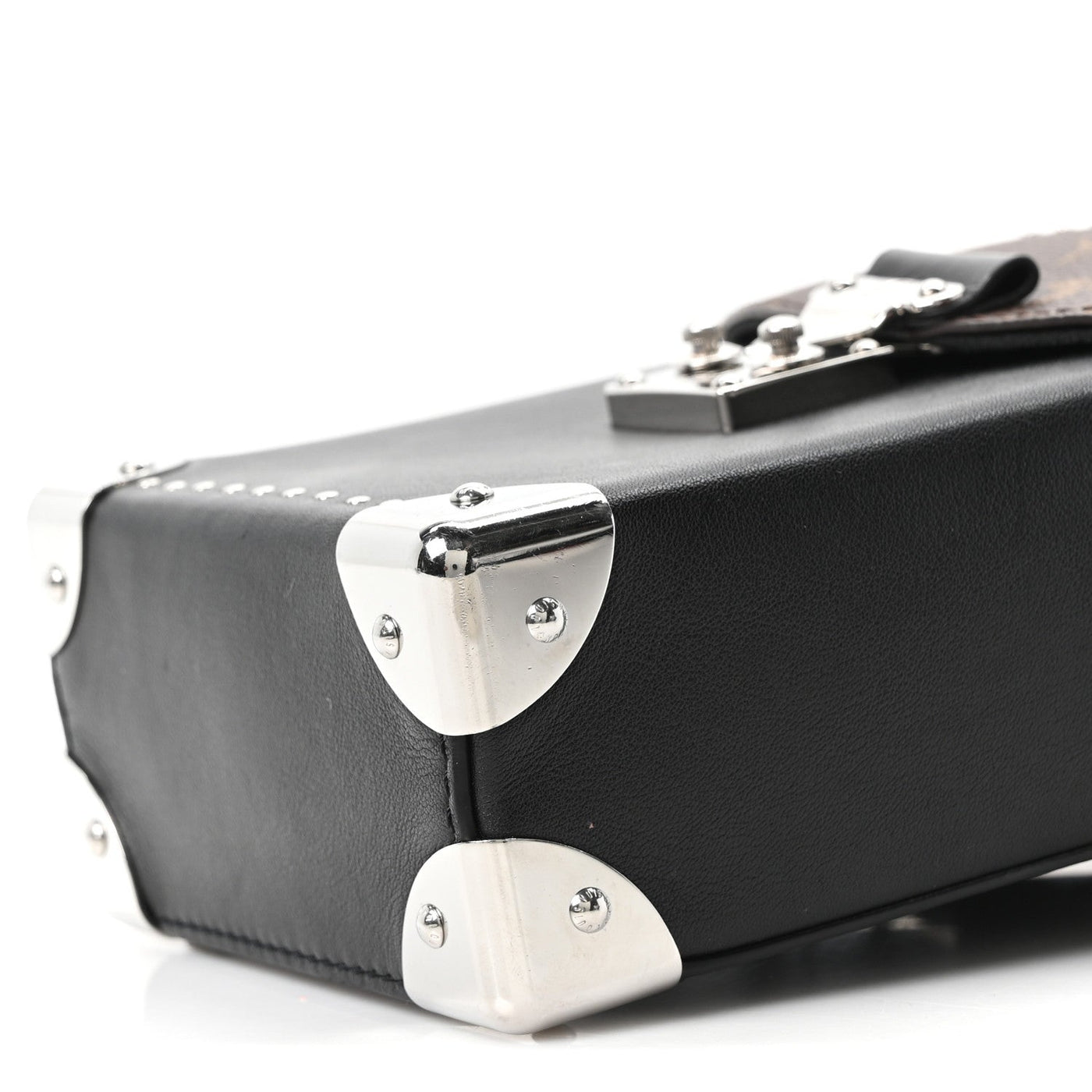 LOUIS VUITTON CALFSKIN MONOGRAM CAMERA BOX VIBE BLACK