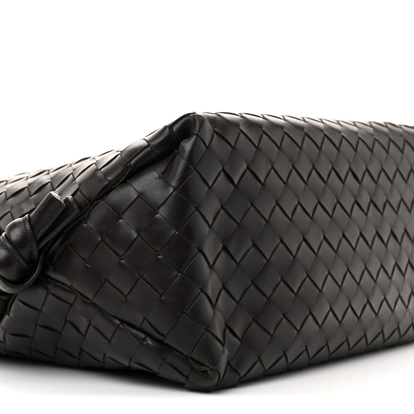 BOTTEGA VENETA NAPPA INTRECCIATO MEDIUM LOOP WEEKENDER BAG FONDANT