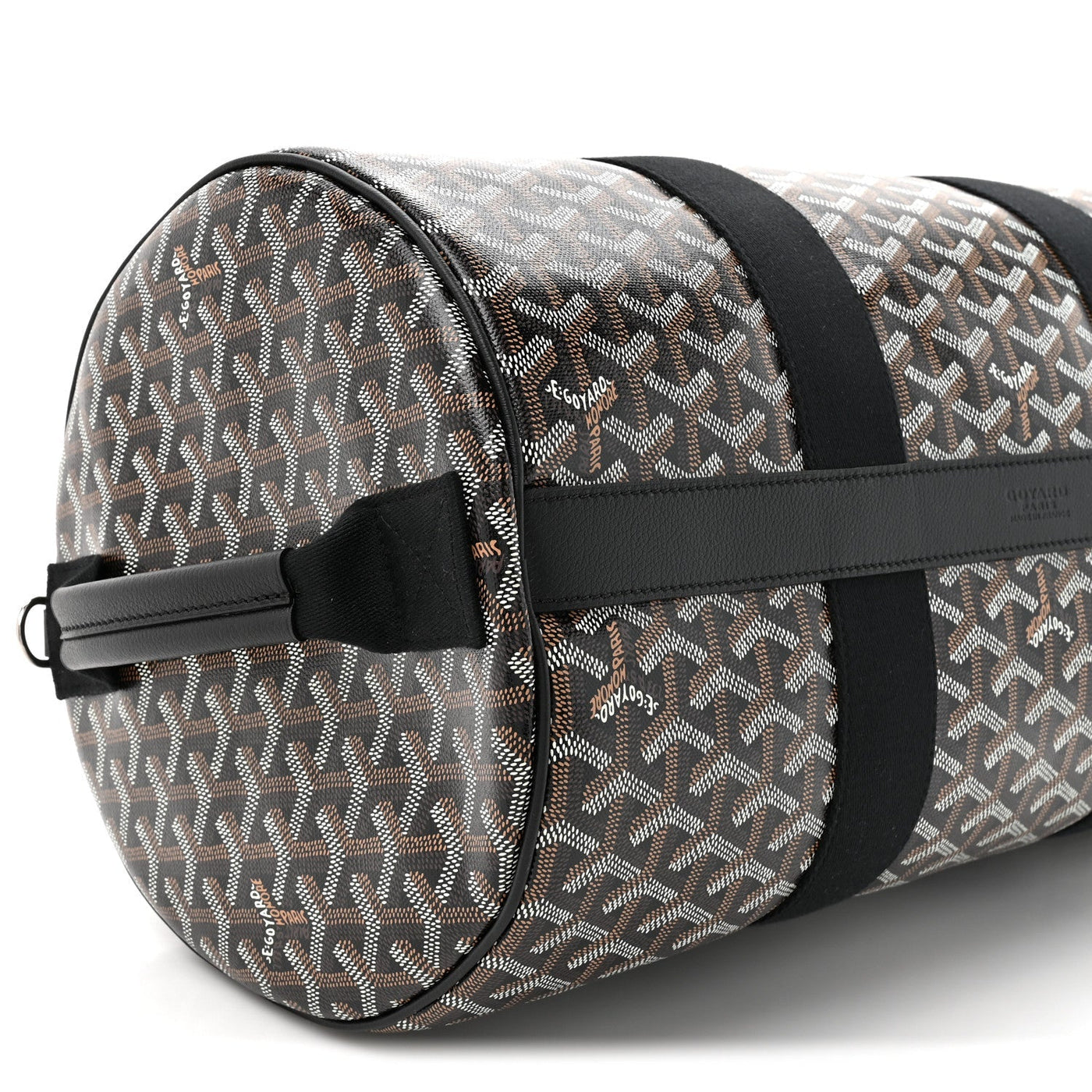 GOYARDINE BARREL 40 SPORTS BAG BLACK