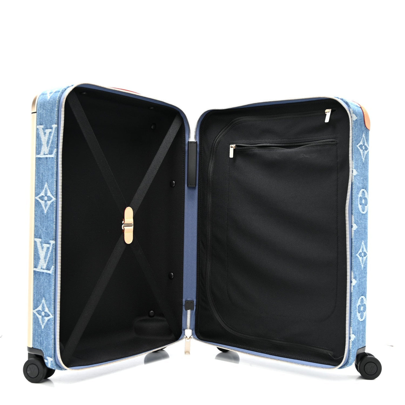 LOUIS VUITTON MONOGRAM DENIM HORIZON 55 BLUE