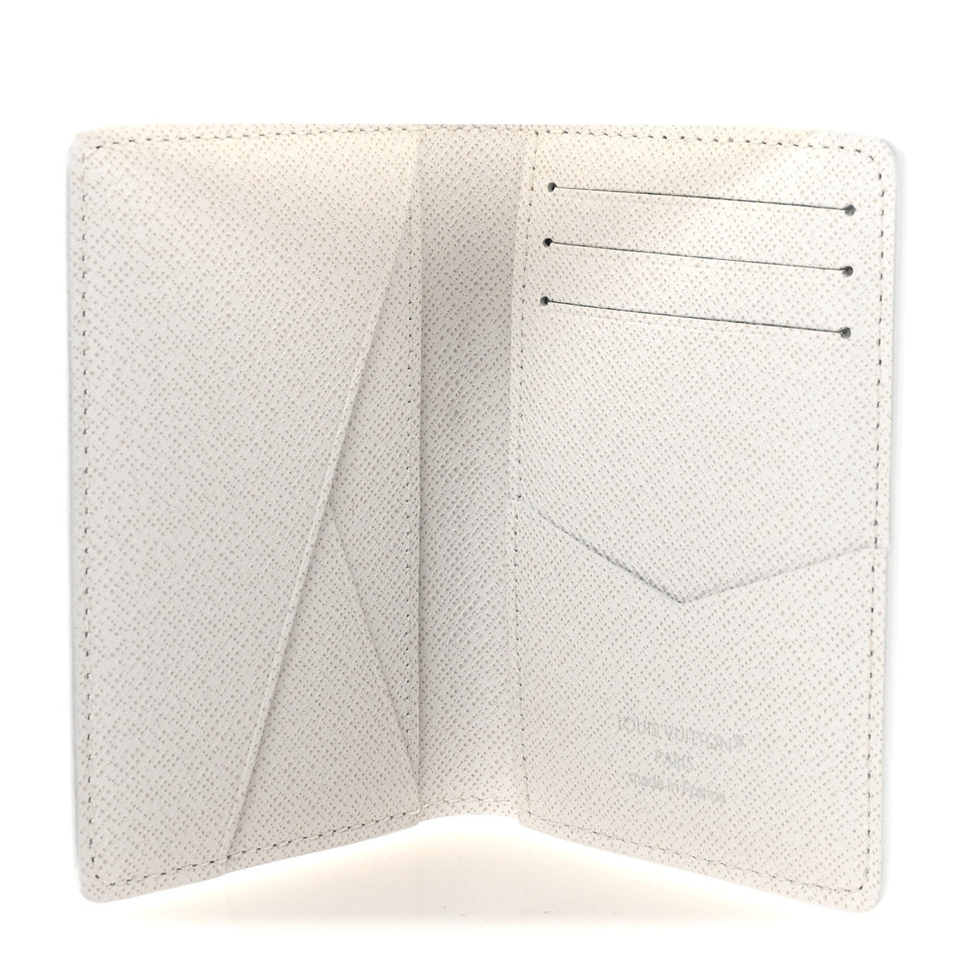 LOUIS VUITTON MONOGRAM SPORTS PASSPORT COVER SKI WHITE